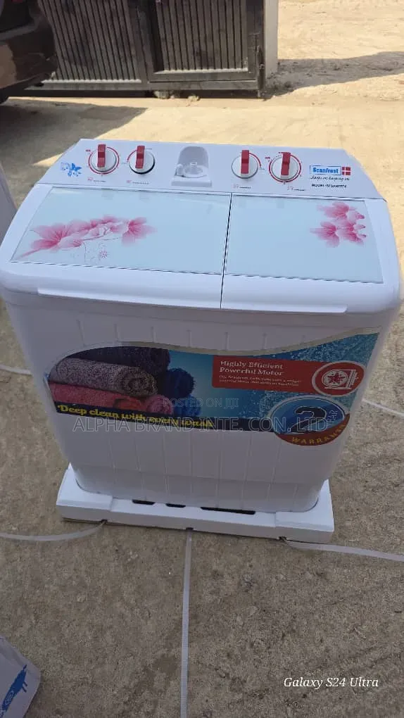 Scanfrost 7kg Twin Tub Washing Machine