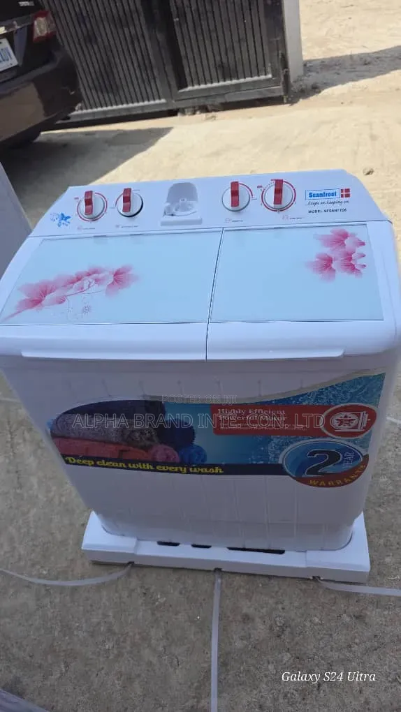Scanfrost 7kg Twin Tub Washing Machine