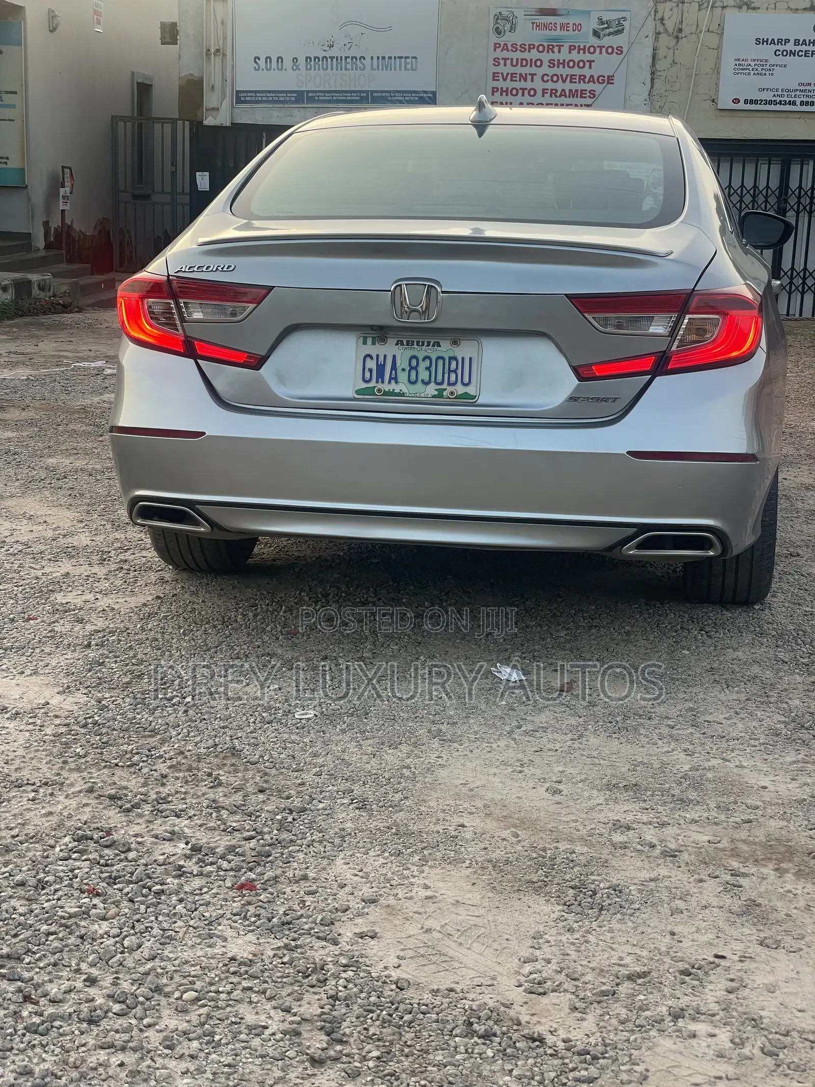 Honda Accord Sport 2018 Silver