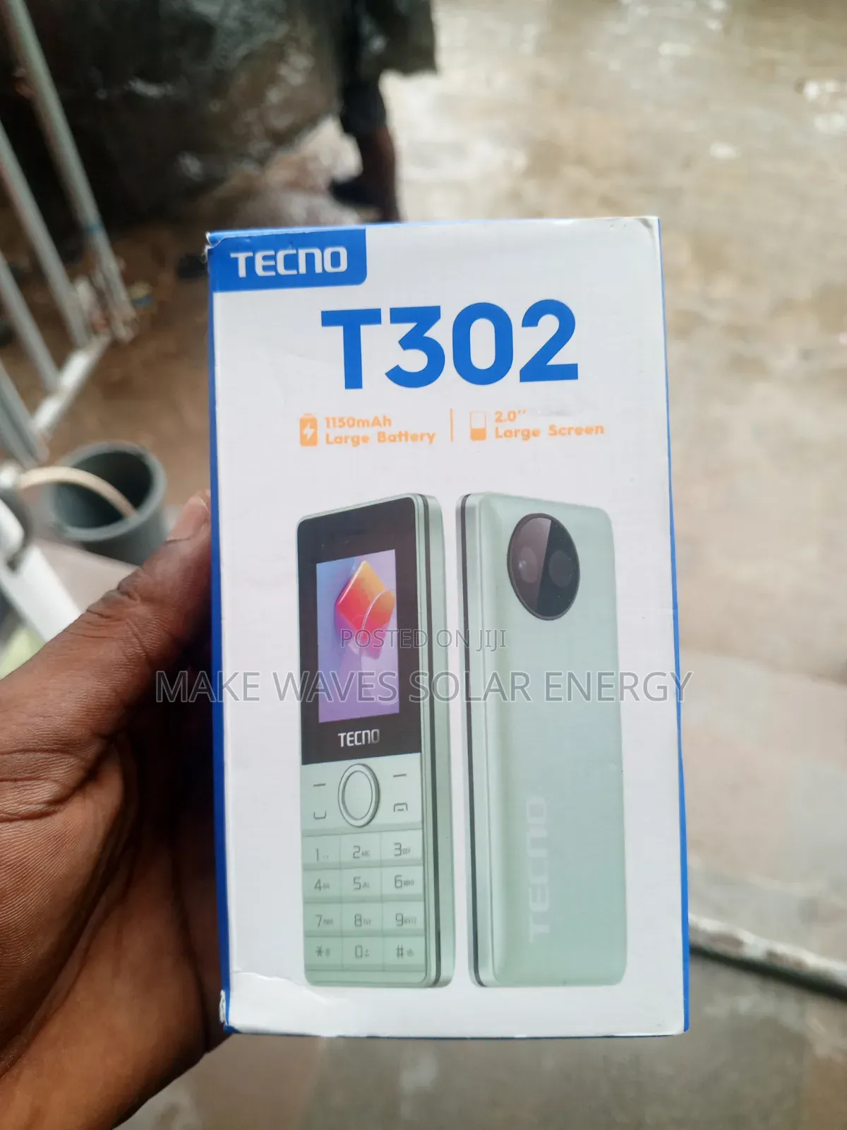 New Tecno T302 Silver
