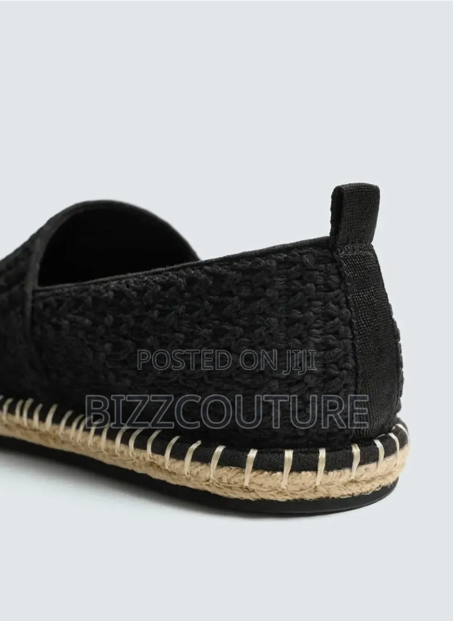 Original Zara Knit Fabric Espadrilles - 100% Authentic Guaranteed