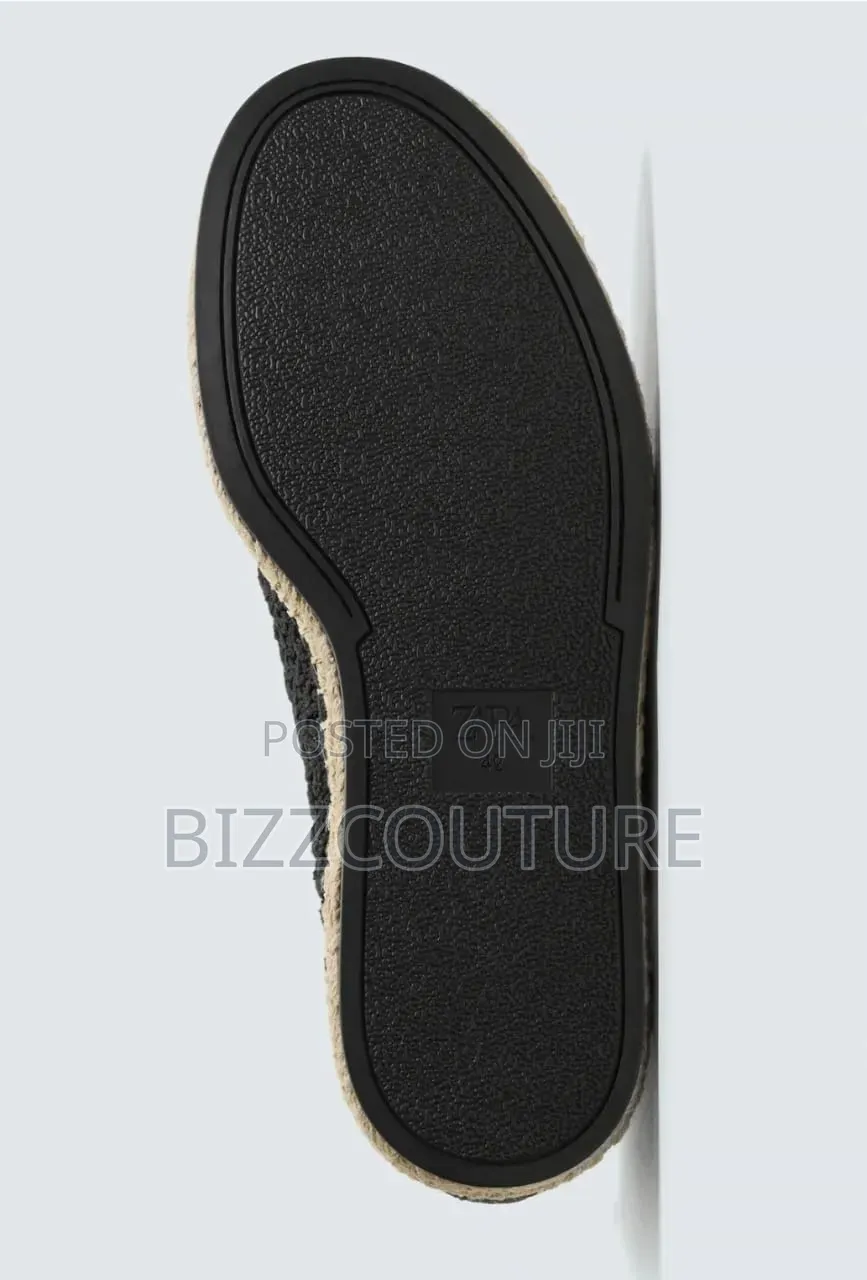 Original Zara Knit Fabric Espadrilles - 100% Authentic Guaranteed