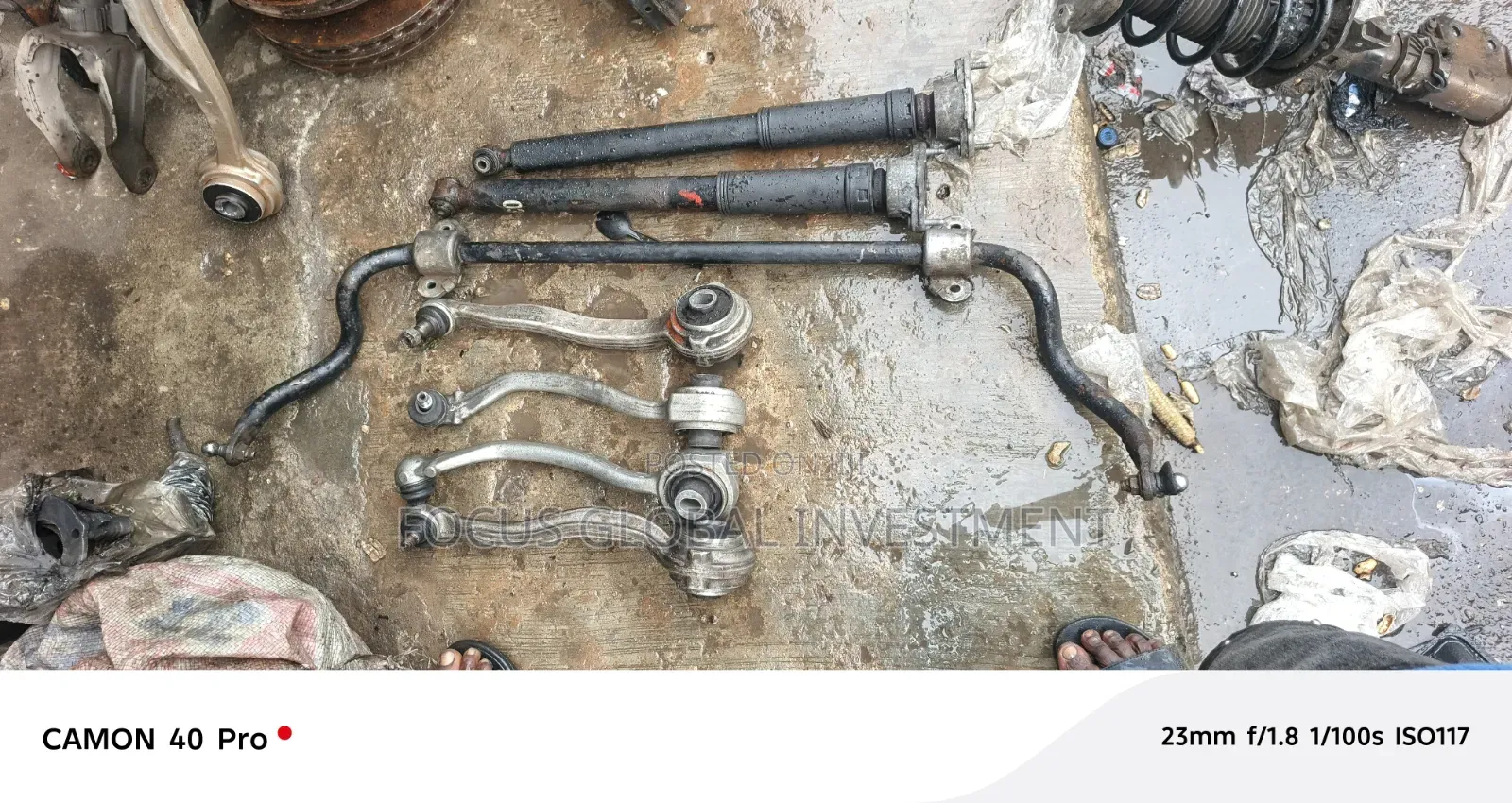 Front and Back Shock Stabilizer Road for C300 2013 Model
