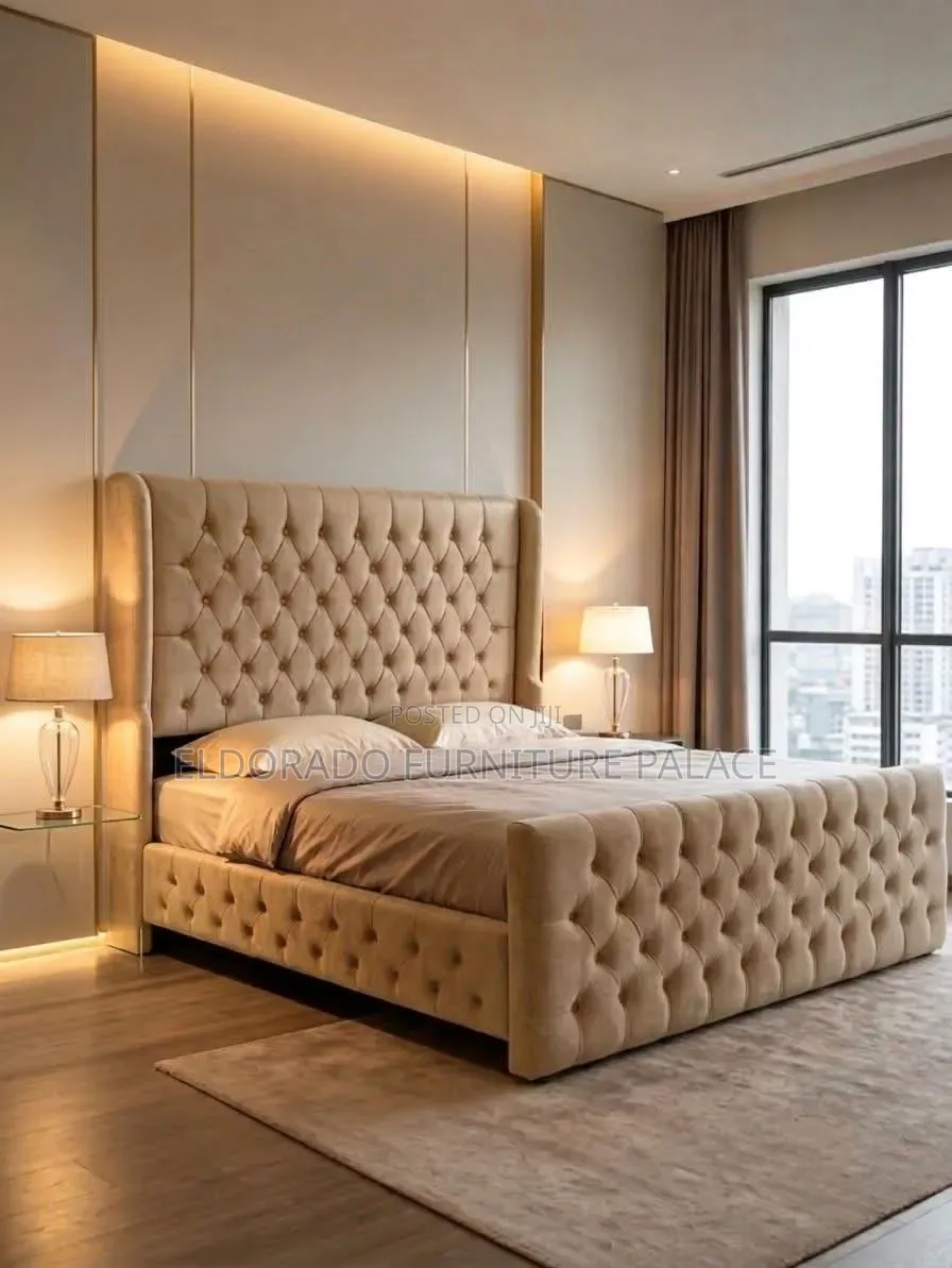 King Size Fabric Bed Frame