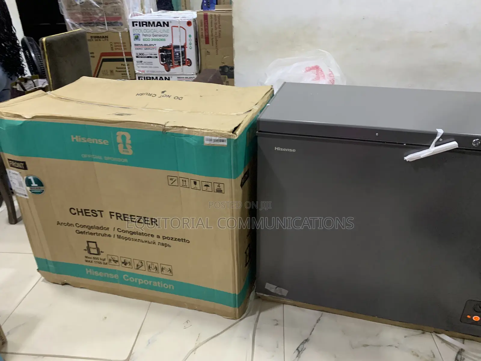 Hisense 250L Lockable Chest Freezer FC340SH
