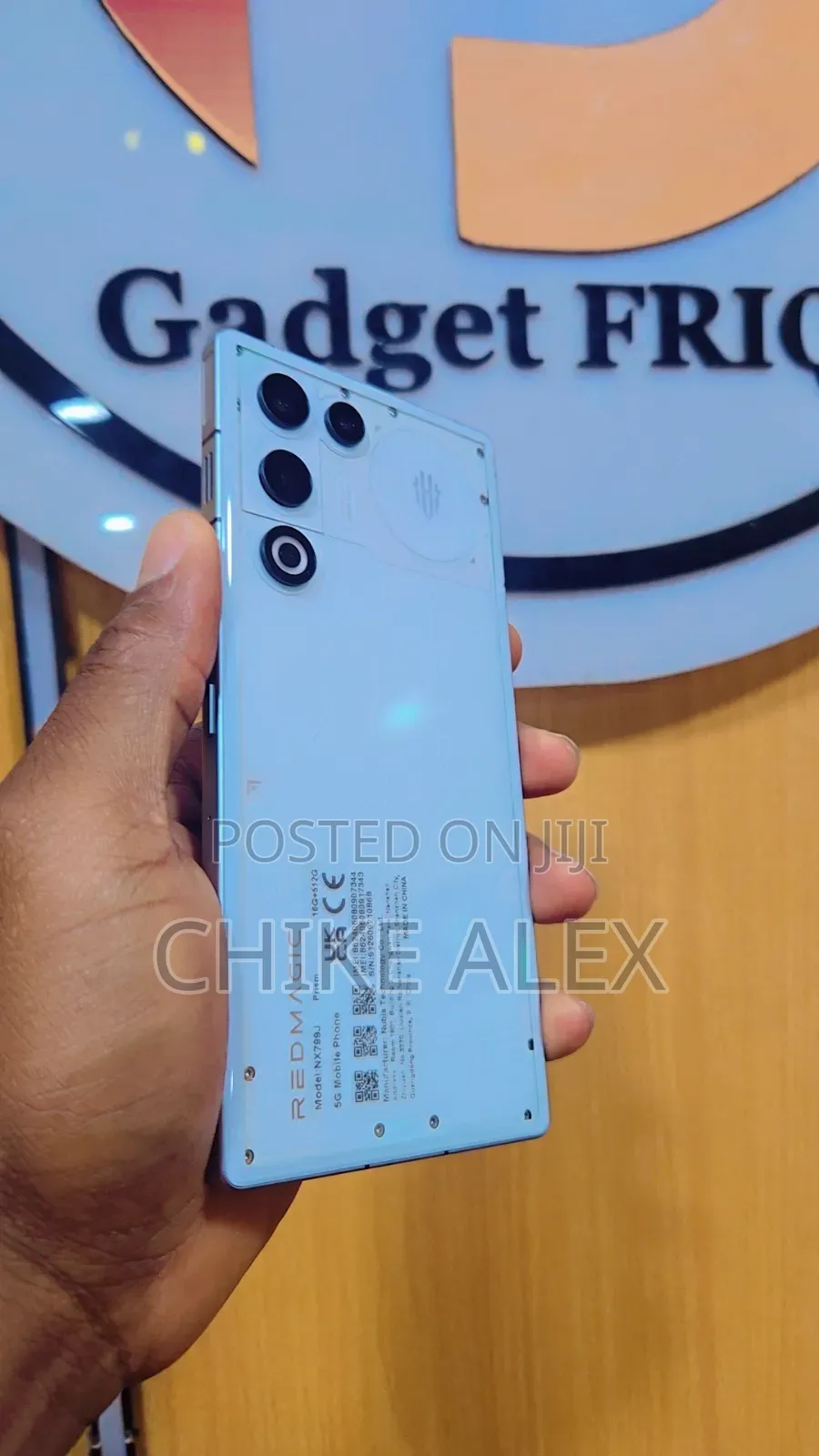 ZTE nubia RedMagic 11 Air 256 GB White