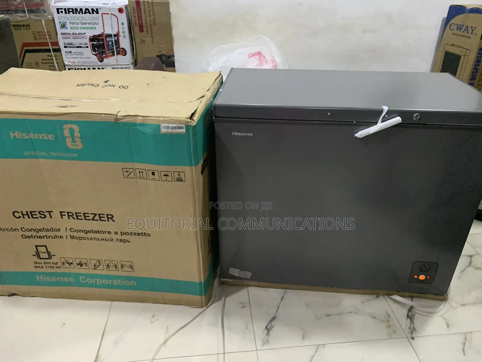 Hisense 250L Fast Freeze Deep Freezer -FC340SH