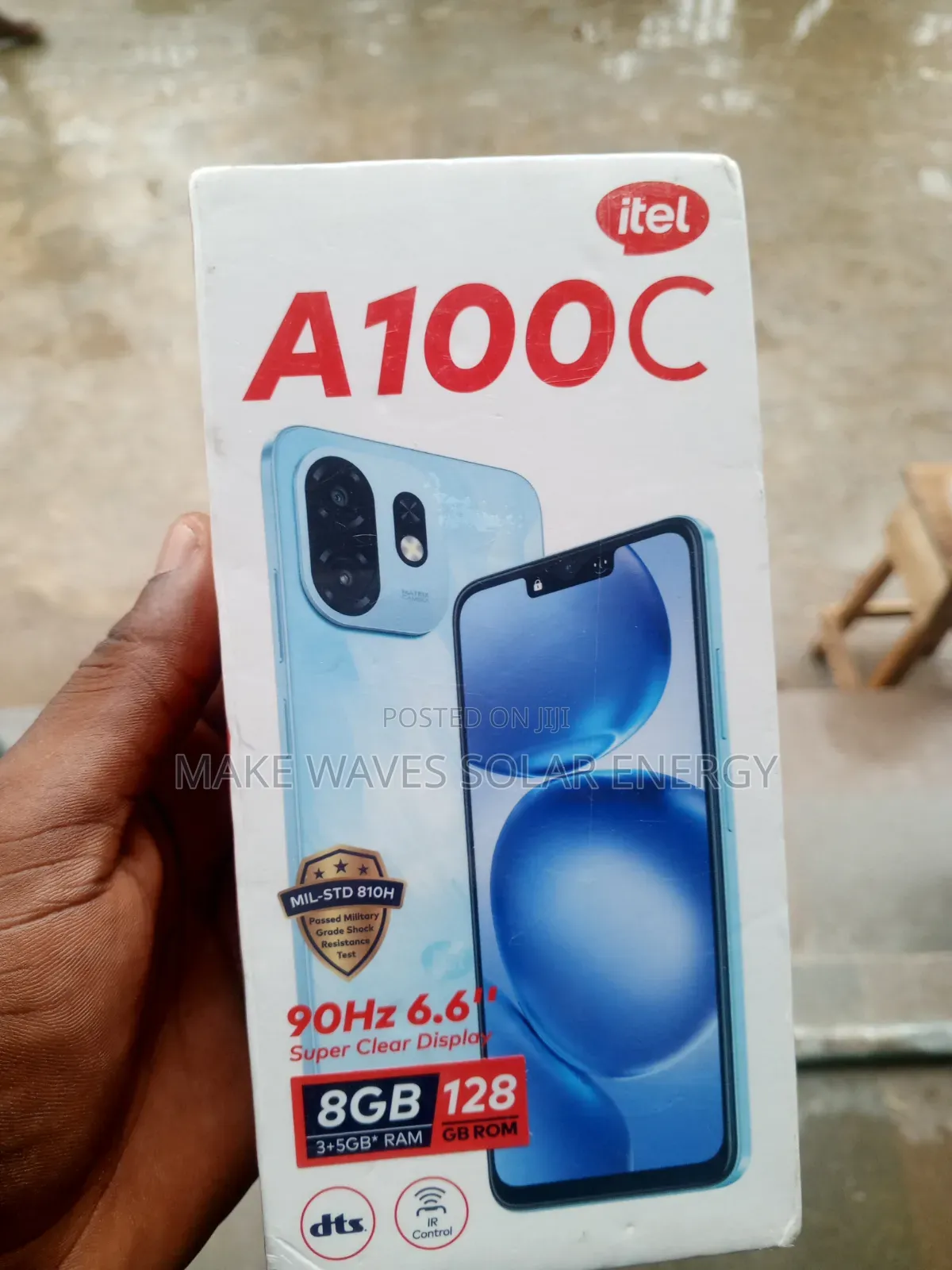 New Itel A100C 128 GB Blue