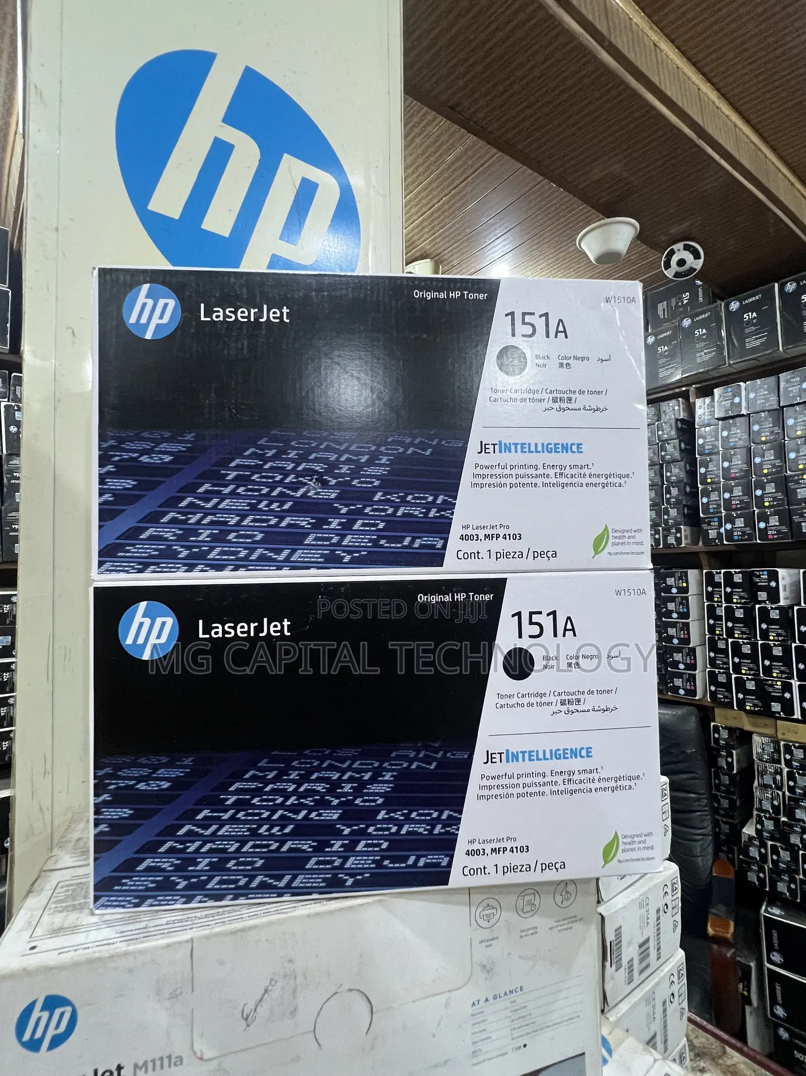 HP 151A Black Original LaserJet Toner Cartridge - W1510A