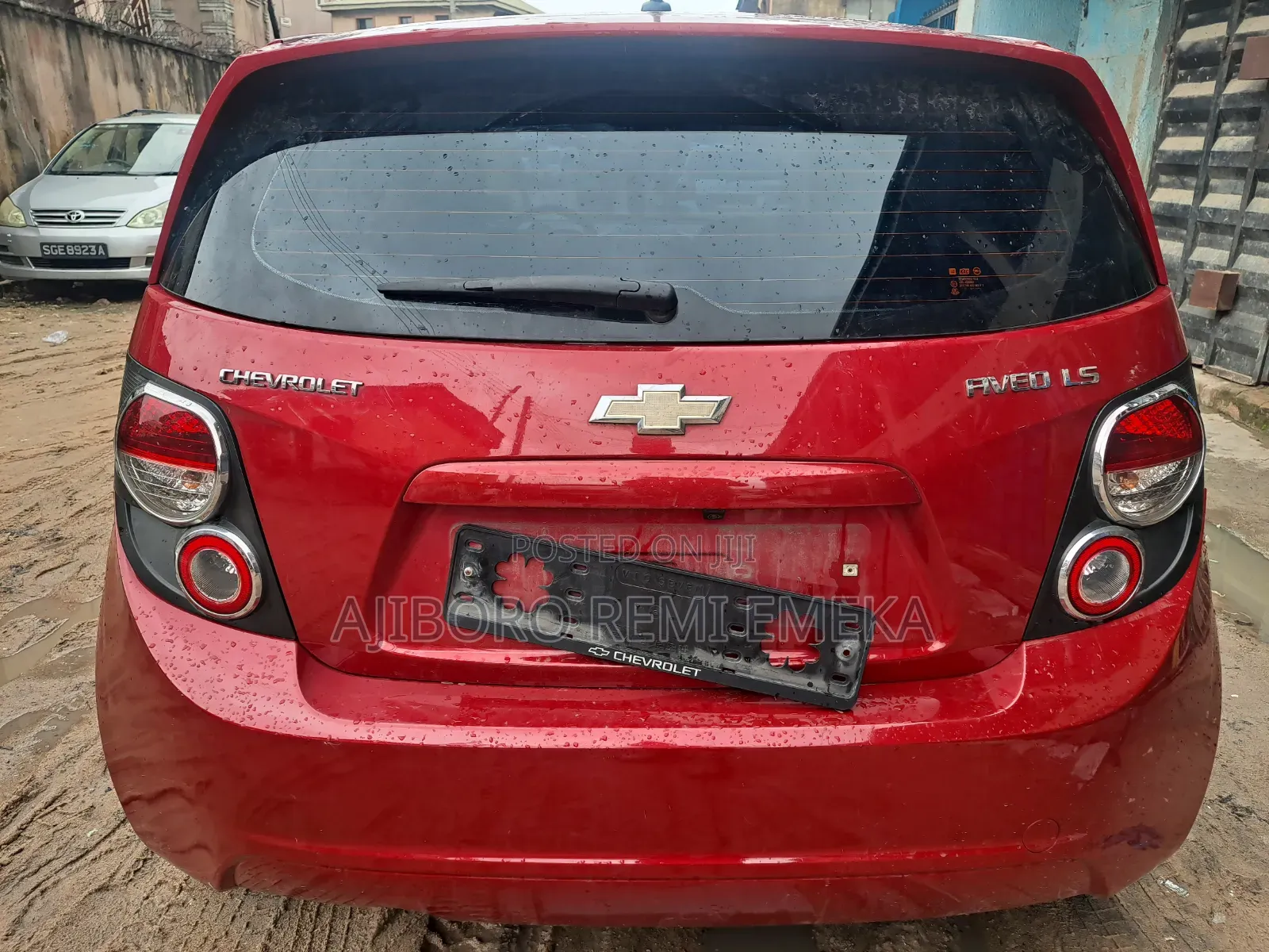 Chevrolet Spark 2011 Red