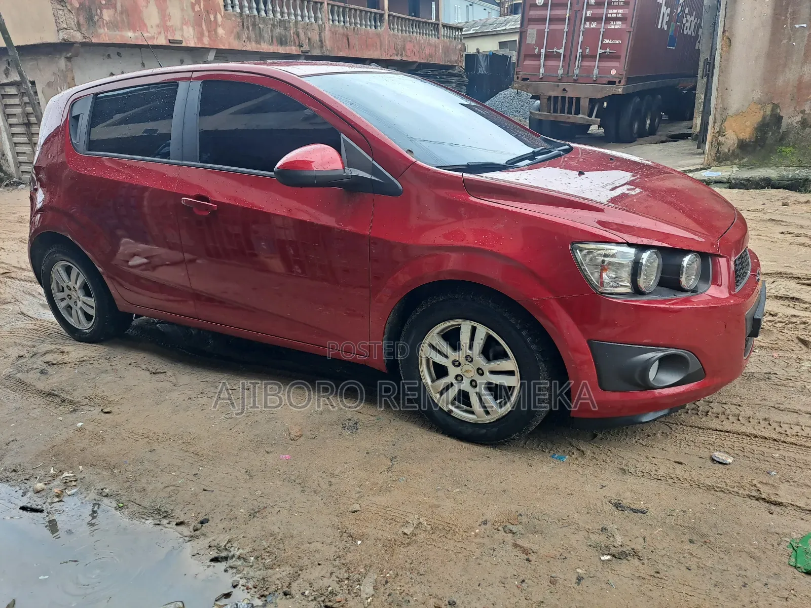 Chevrolet Spark 2011 Red