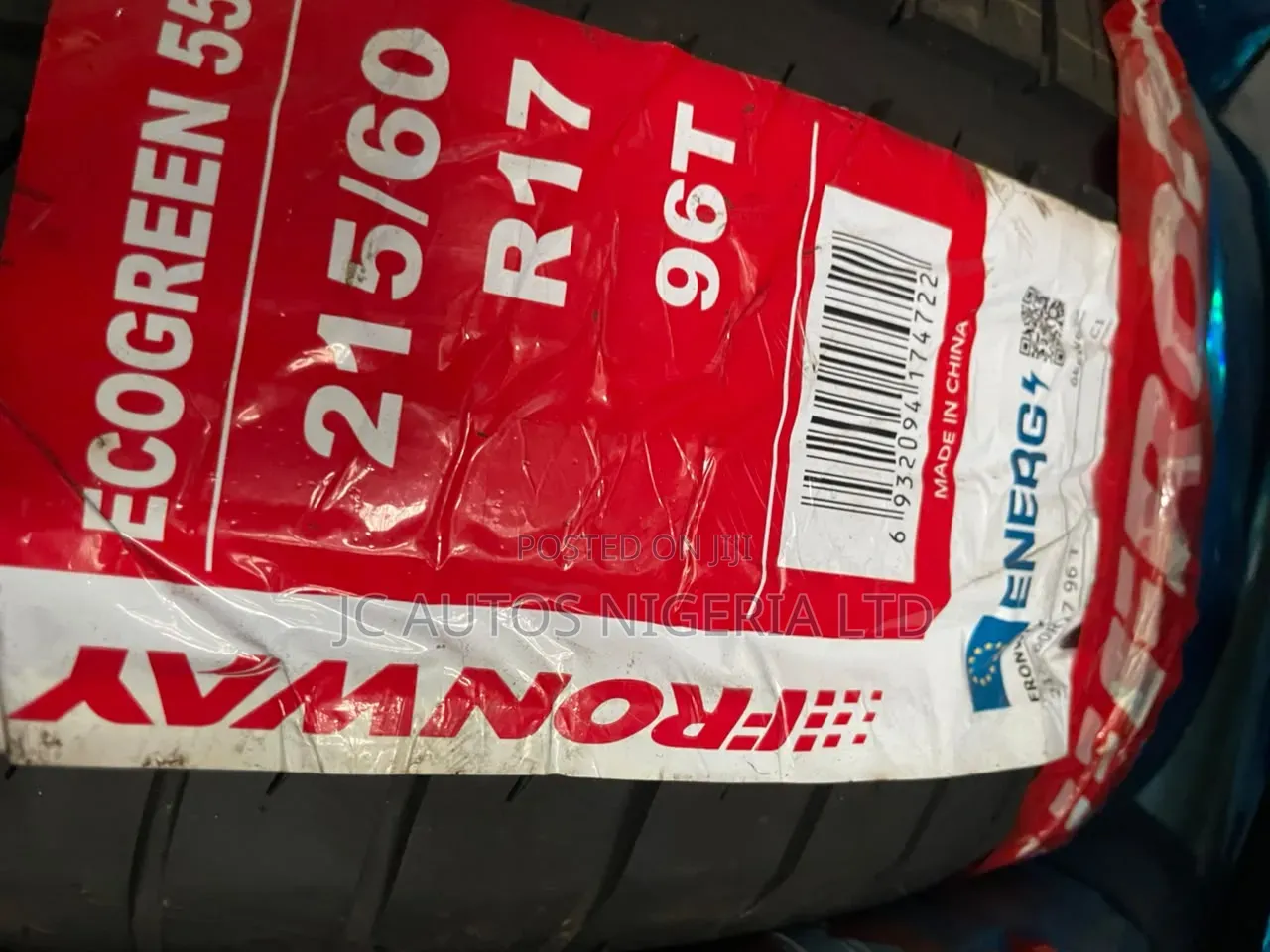 215/60r16 96T. FRONWAY Tyre Original Made in China