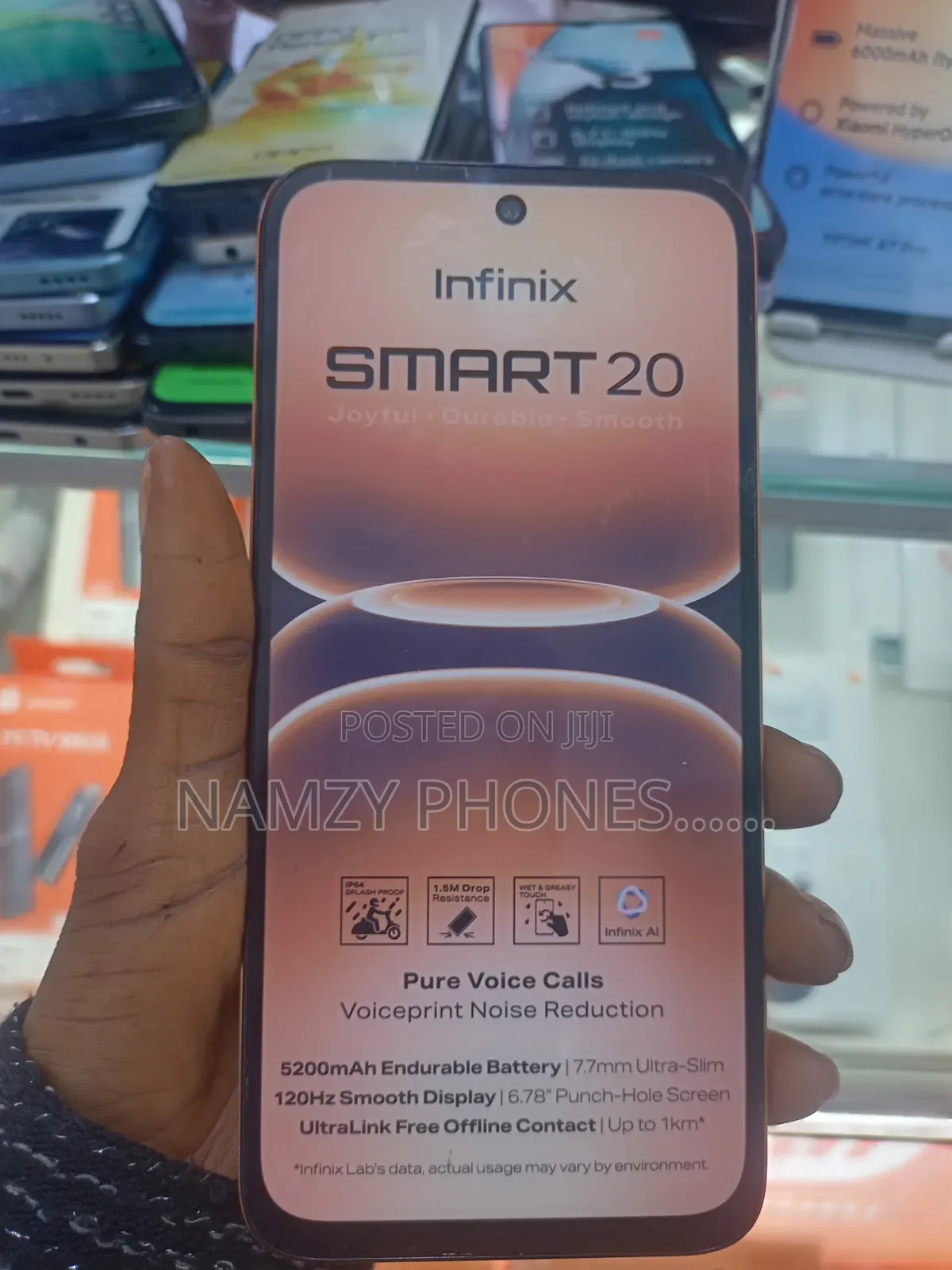 New Infinix Smart 20 128 GB Gray