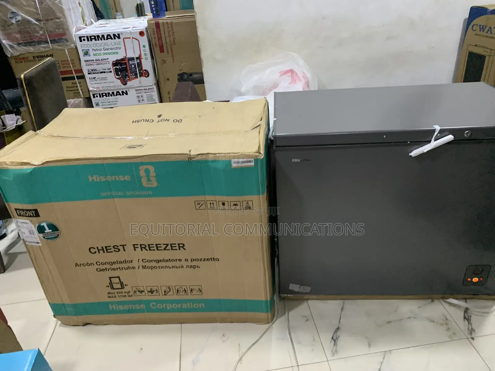 Hisense FC340SH Durable 250L Deep Chest Freezer
