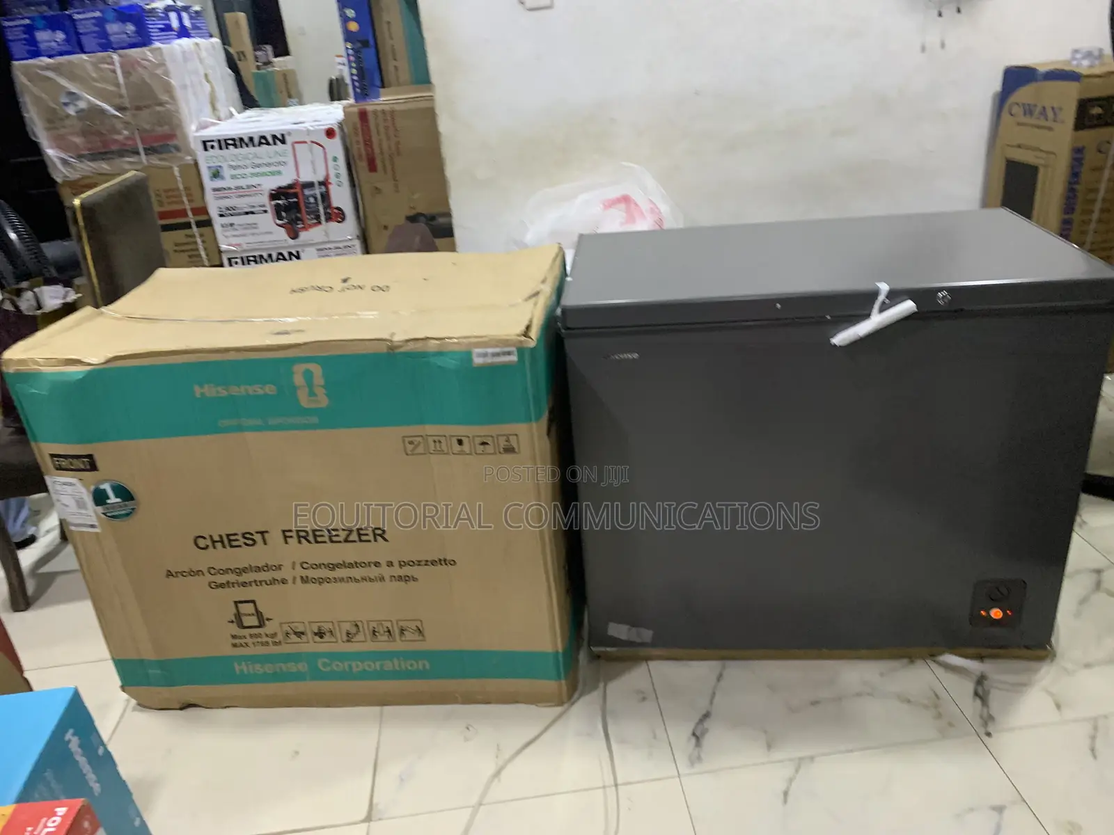 Hisense FC340SH Durable 250L Deep Chest Freezer