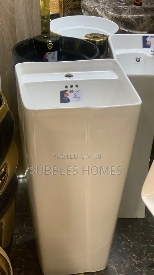 Stand Basin White