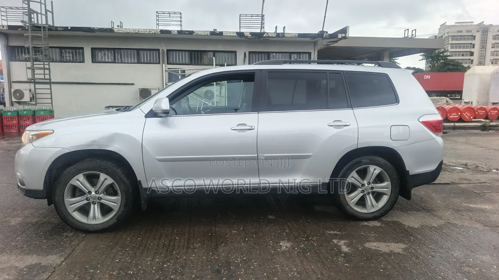 Toyota Highlander 3.5L 4WD 2013 Silver