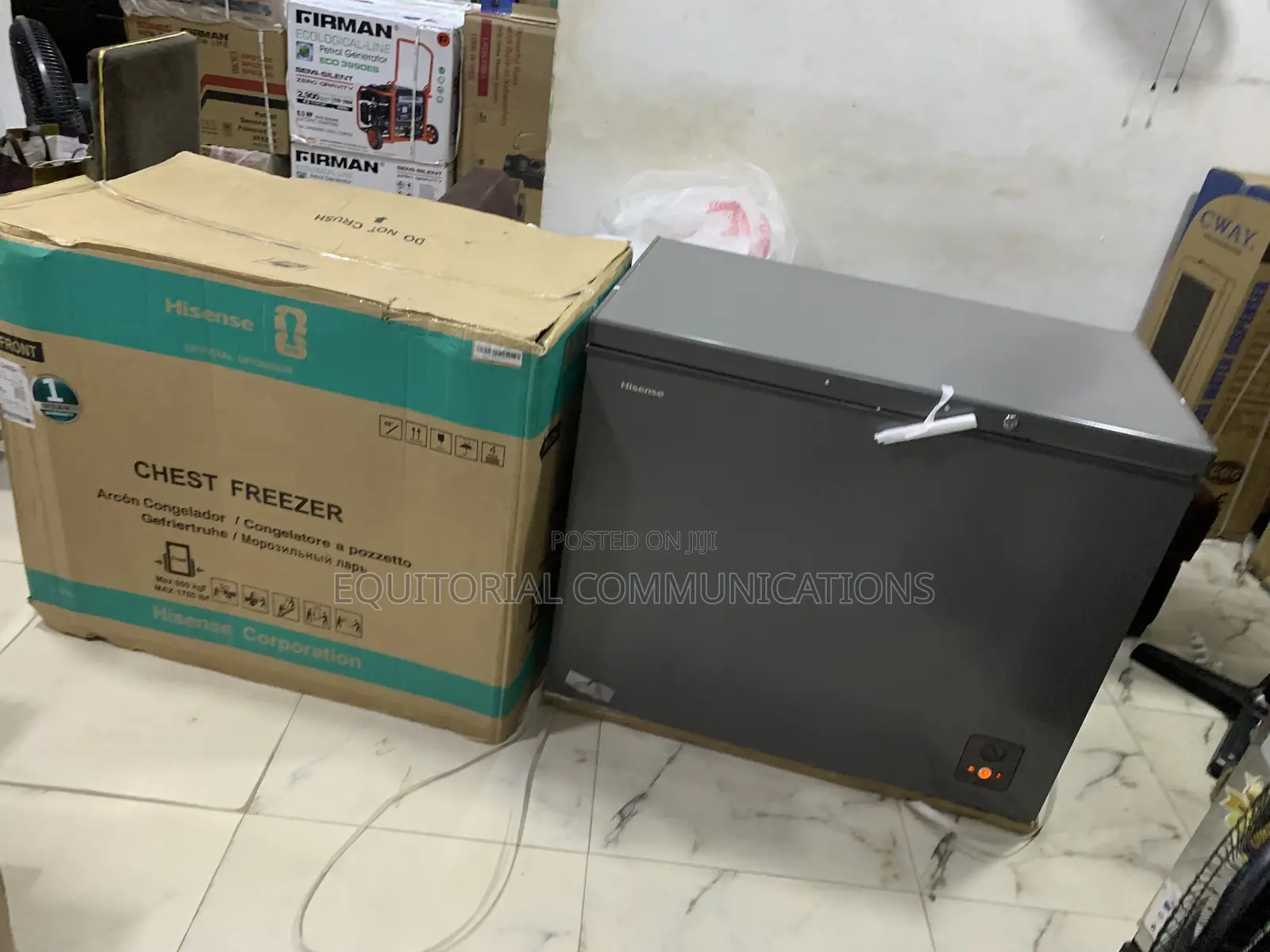 Hisense FC340SH Household 250L Chest Deep Freezer