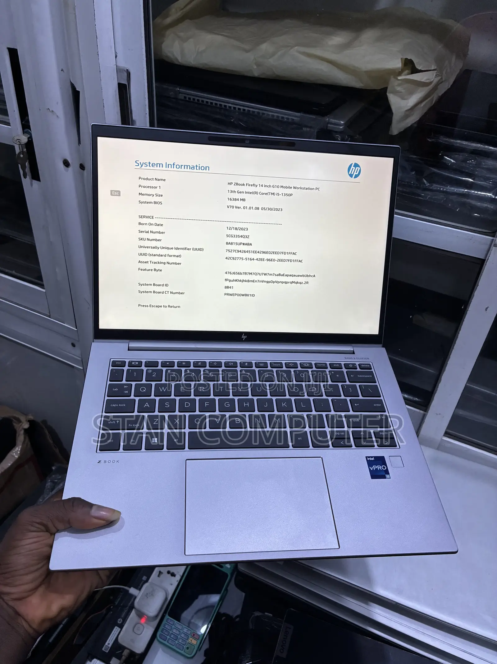 Laptop HP ZBook Firefly 14 G10 16GB Intel Core i5 SSD 512GB