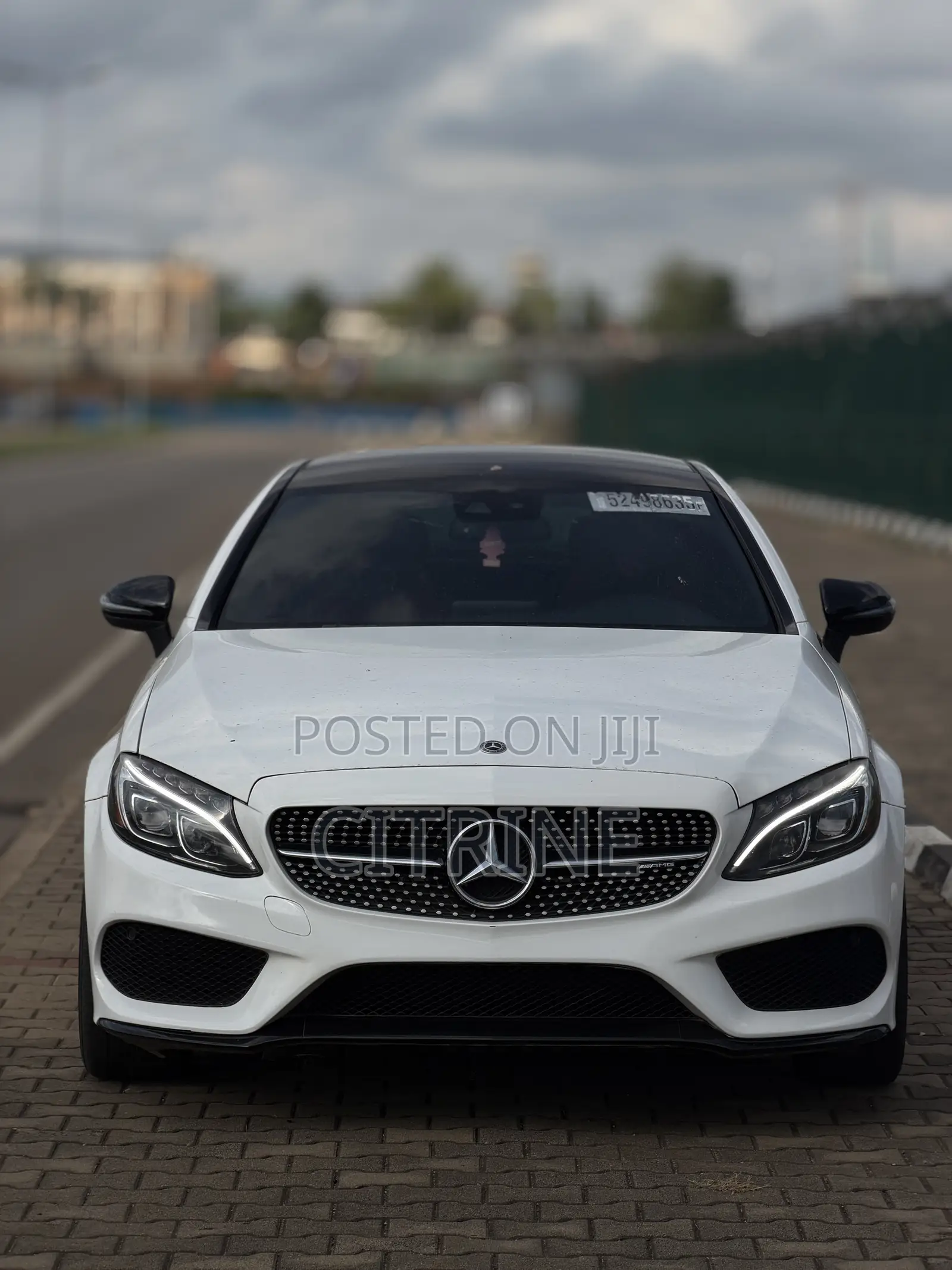 Mercedes-Benz C43 4Matic Coupe AWD (3.0L V6 9AM) 2018 White