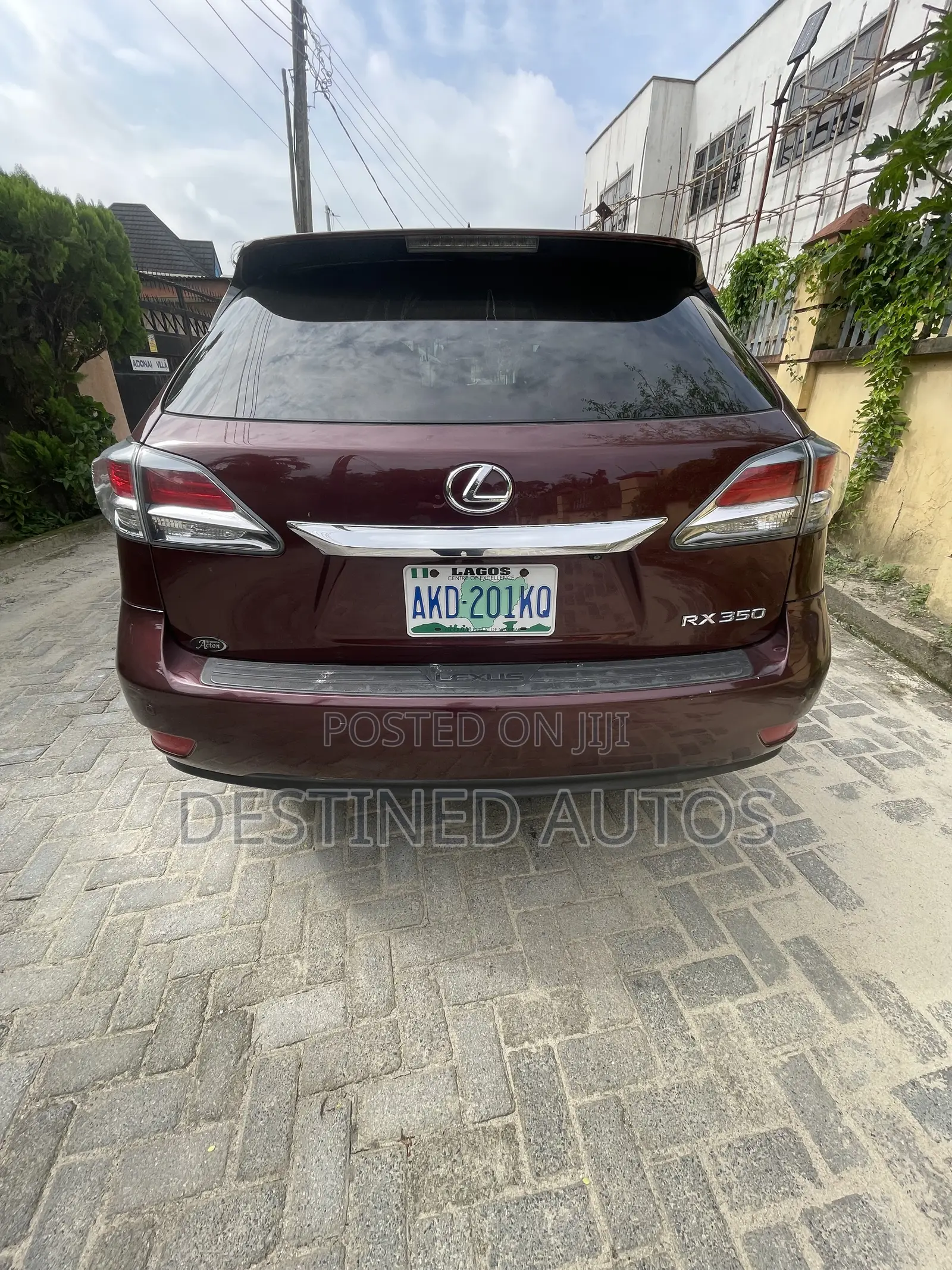 Lexus RX 350 AWD 2013 Red