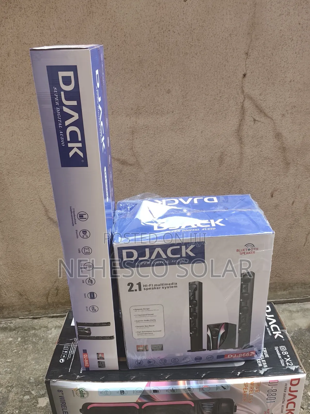 DJ-8662 Home Theater – Deep Bass, Loud Sound Wireless Streaming