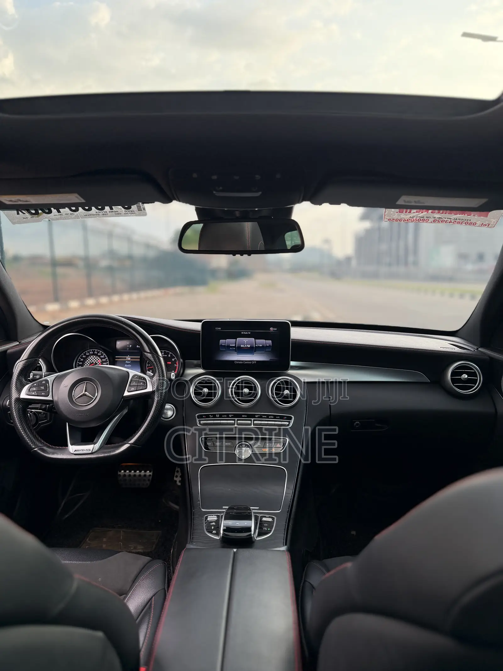 Mercedes-Benz C43 4Matic Sedan AWD (3.0L V6 9AM) 2018 Black