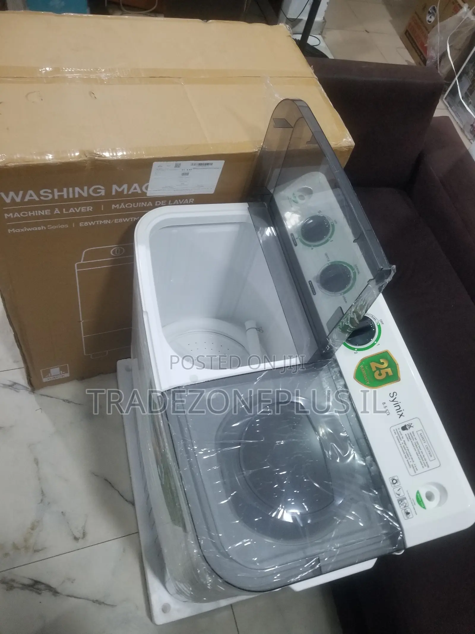 Top Load Syinix 8.5KG Washer