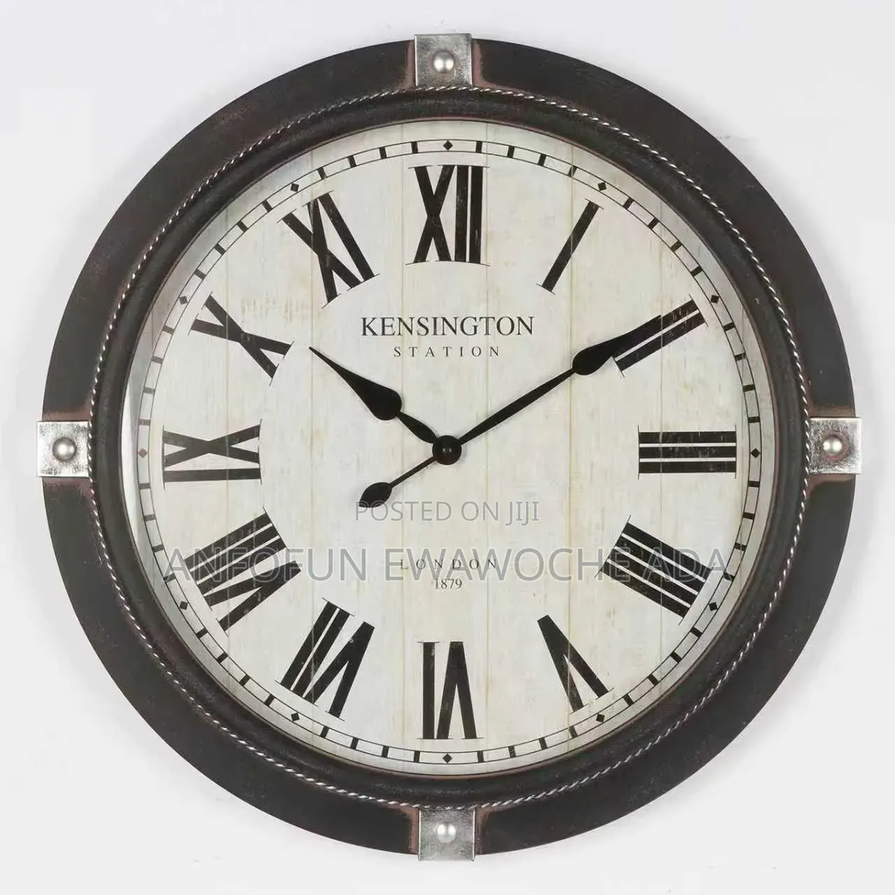 61cm Metal Frame Wall Clock (EA2330)