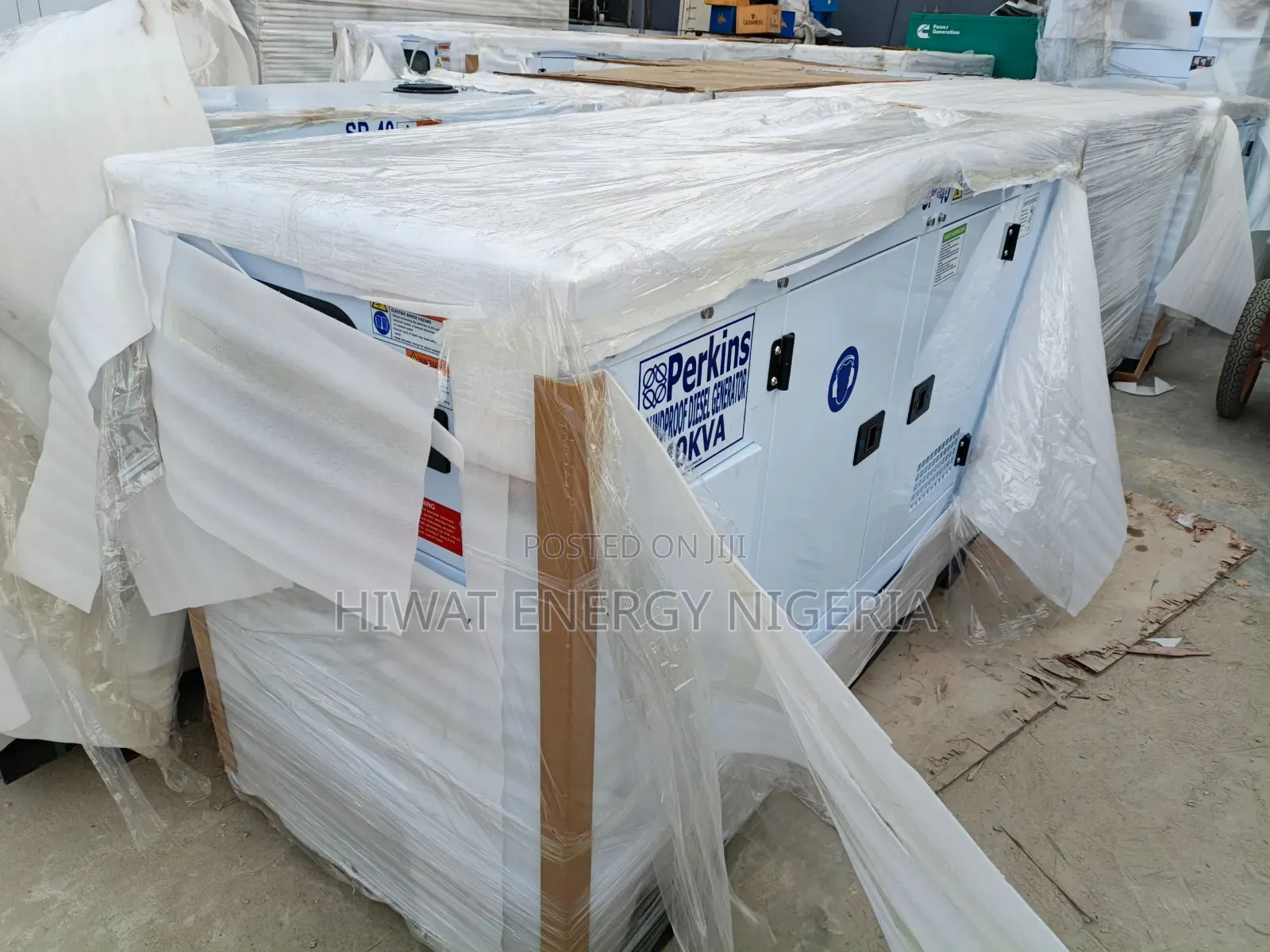 Perkins Soundproof Diesel Generator -40kva Restocked