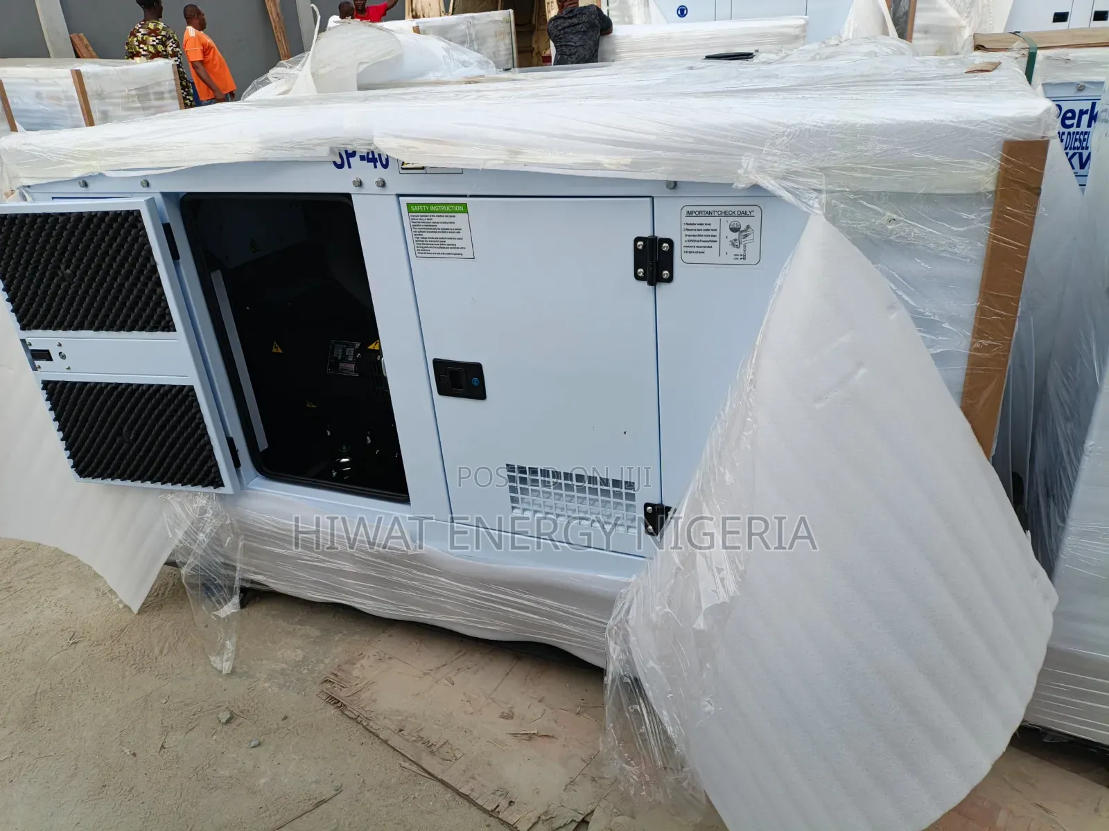 Perkins Soundproof Diesel Generator -40kva Restocked