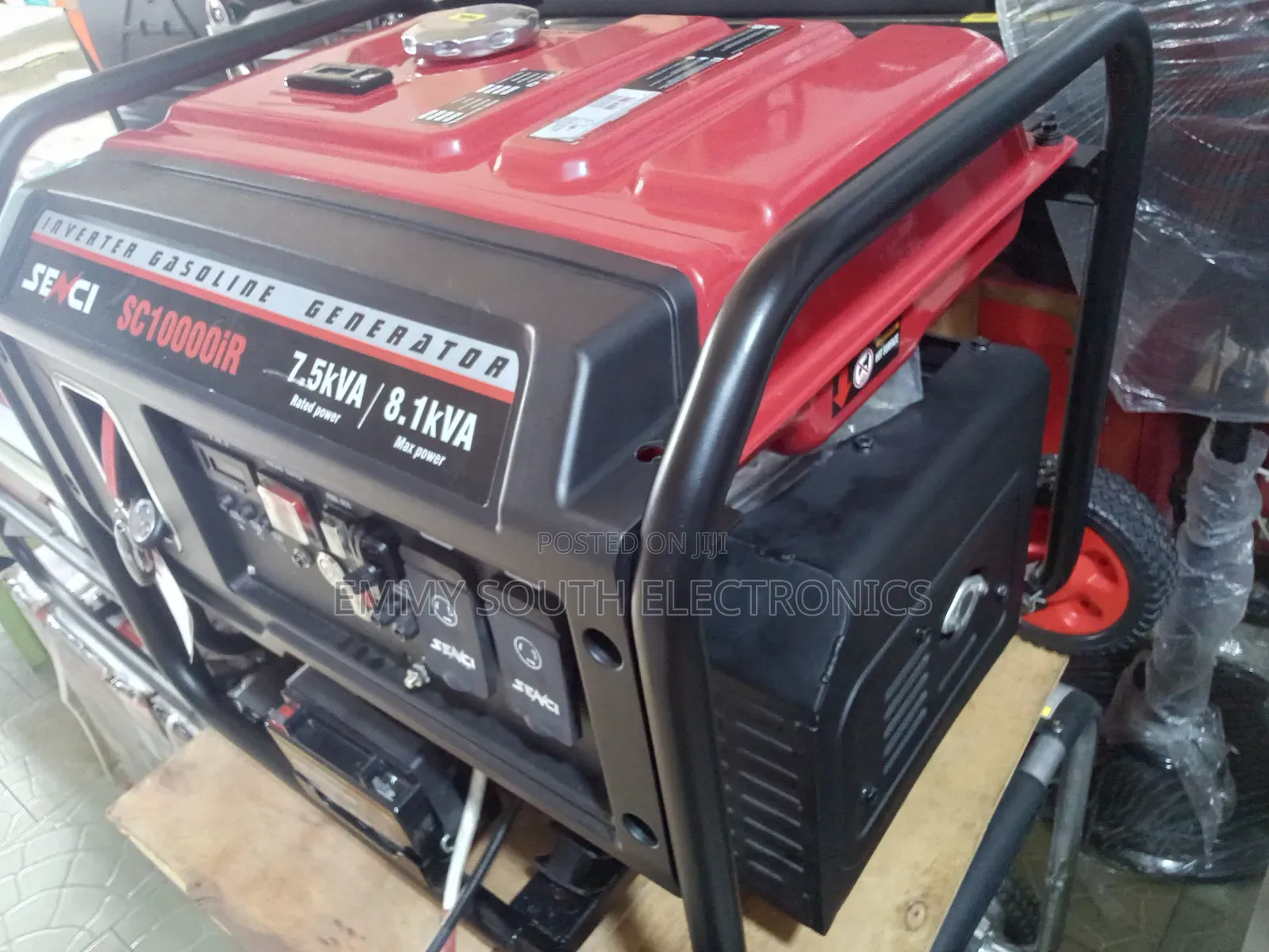 Senci Petrol Inverter Cooper Coil Generator 8.1 KVA