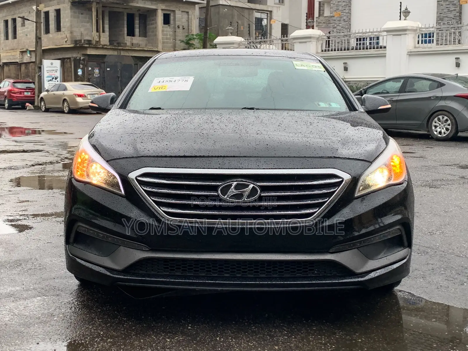 Hyundai Sonata Sport 4dr Sedan (2.4L 4cyl 6A) 2015 Black