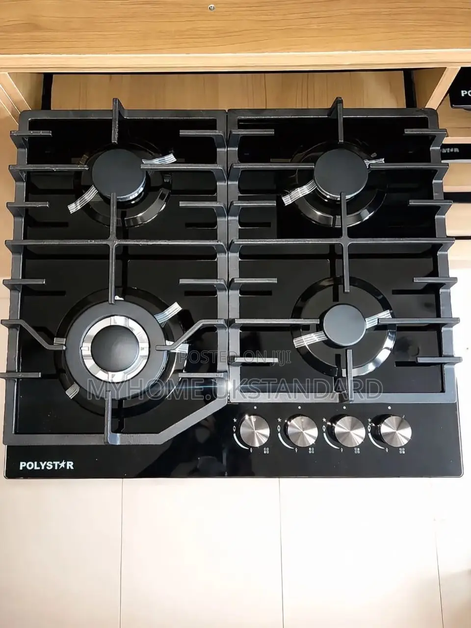 Polystar 3 Burners 1 Hot Plate Built-in Cooker