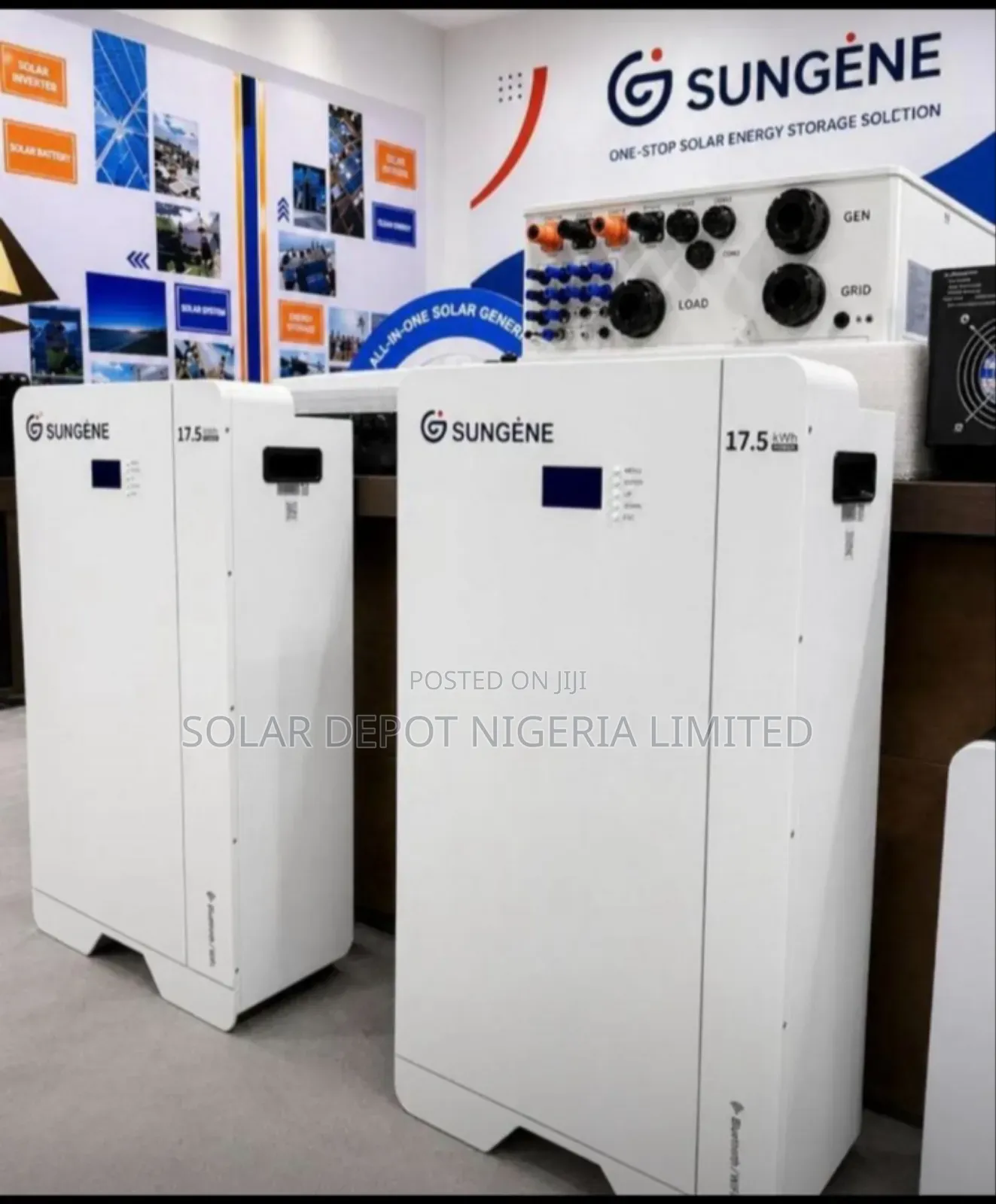 SUNGENE 17.5kWh 51.2V LifePO4 Lithium Battery