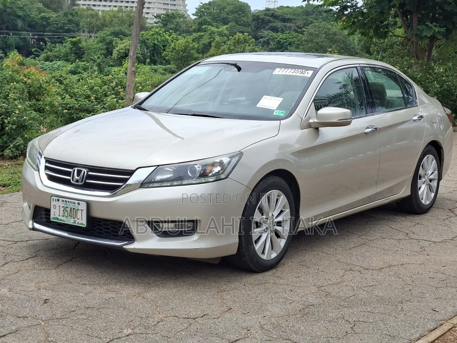 Honda Accord 2013 Gold