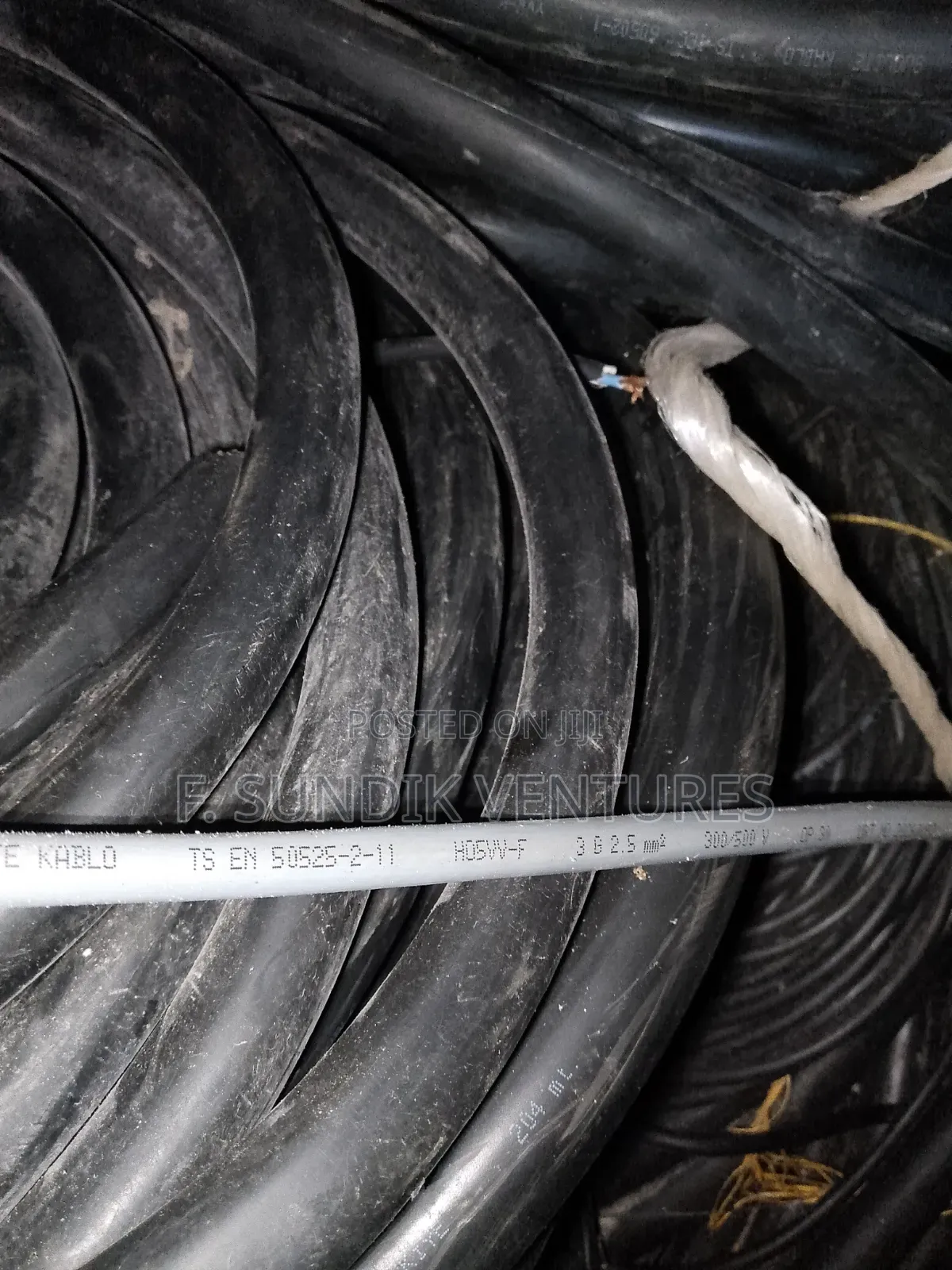 2.5mm 3core Flexible Cable