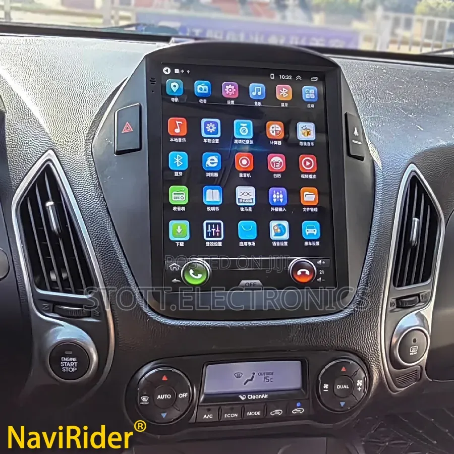 Hyundai Tucson 2010-017 Tesla Style Car Android Navigation System