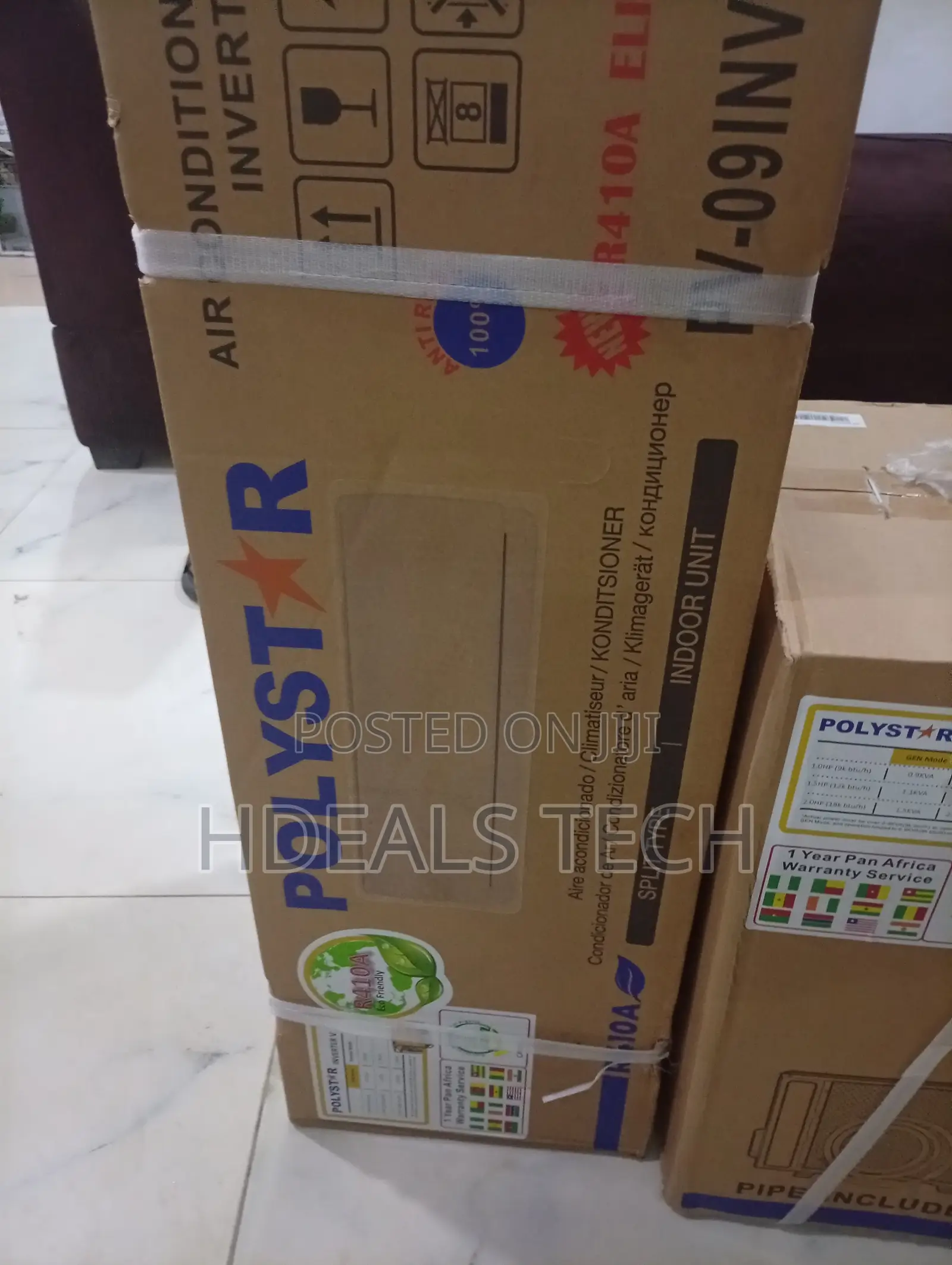 Original Polystar 1 HP Inverter AC With Remote Control Included