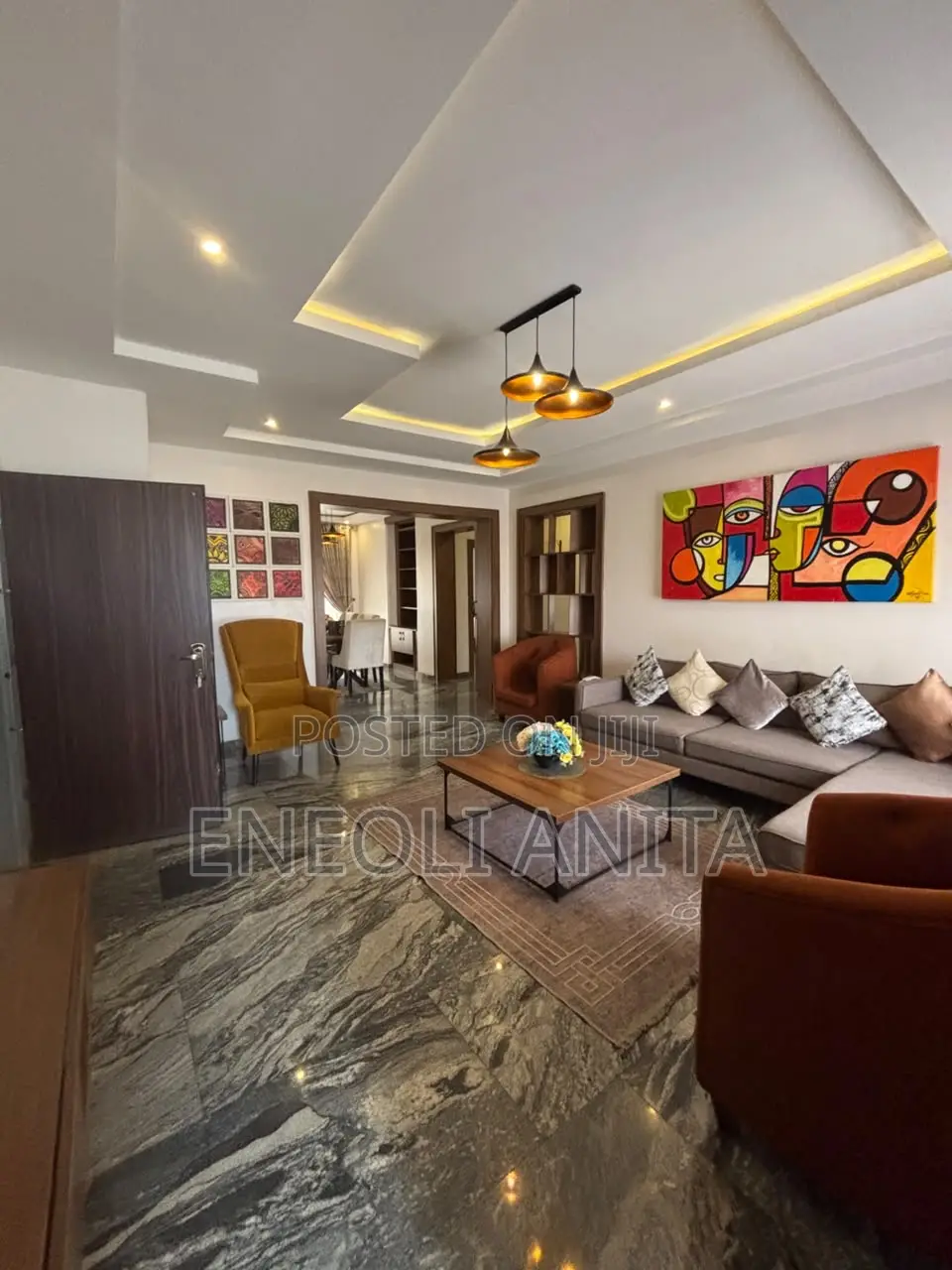 Furnished 3bdrm Apartment in Jahi for rent