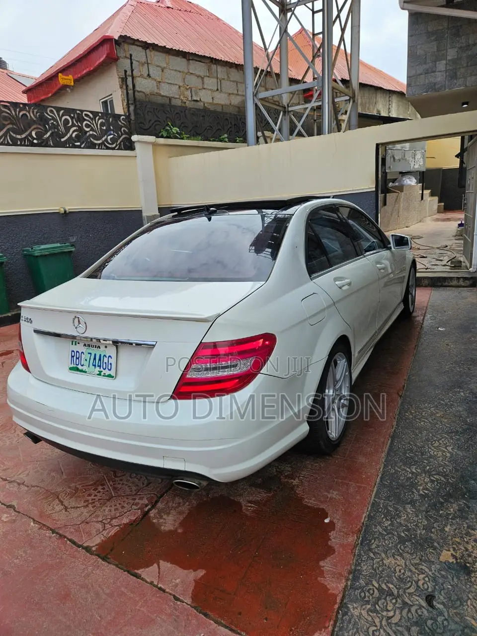 Mercedes-Benz C300 Luxury 4Matic Sedan AWD (3.5L 6cyl 7A) 2013 White