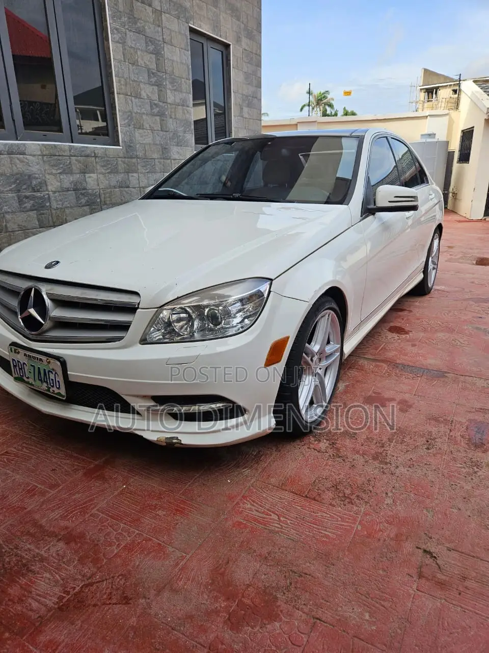Mercedes-Benz C300 Luxury 4Matic Sedan AWD (3.5L 6cyl 7A) 2013 White