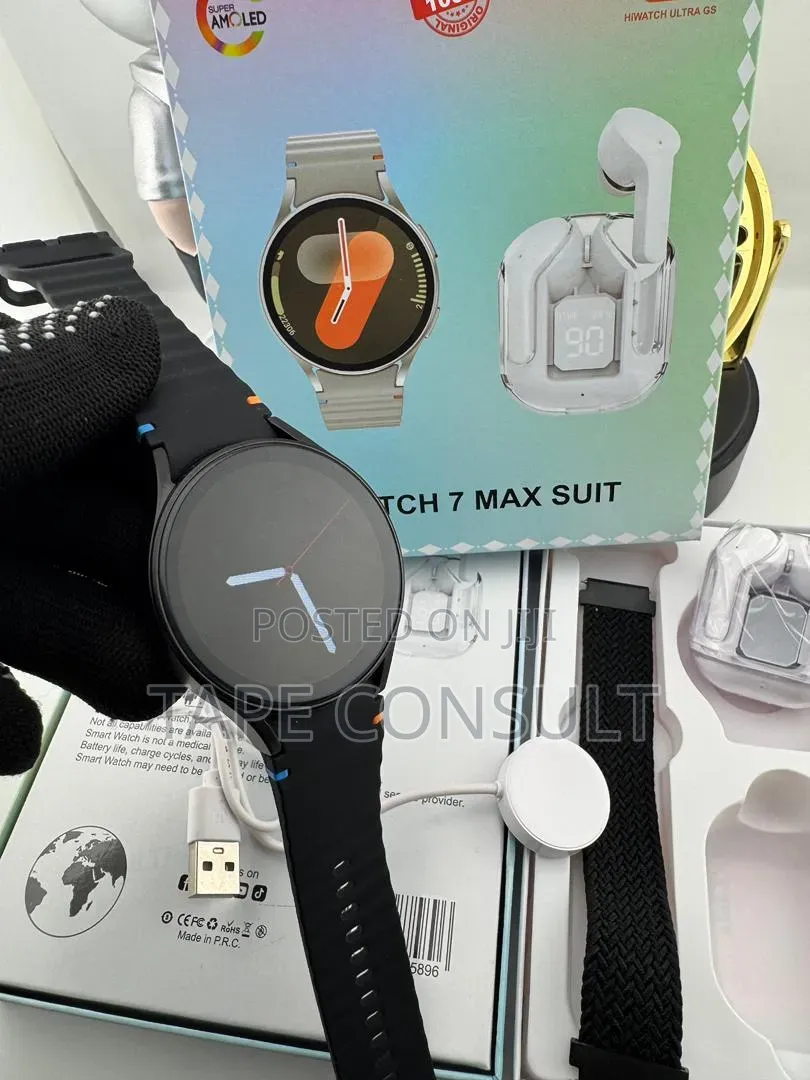 Smart Watch With Dual Band, TWS Earphones