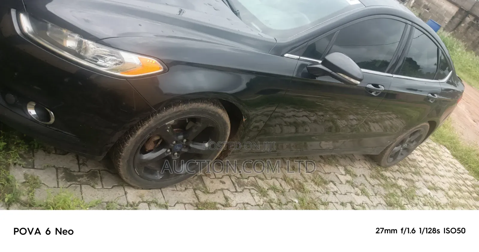 Ford Fusion S 2013 Black