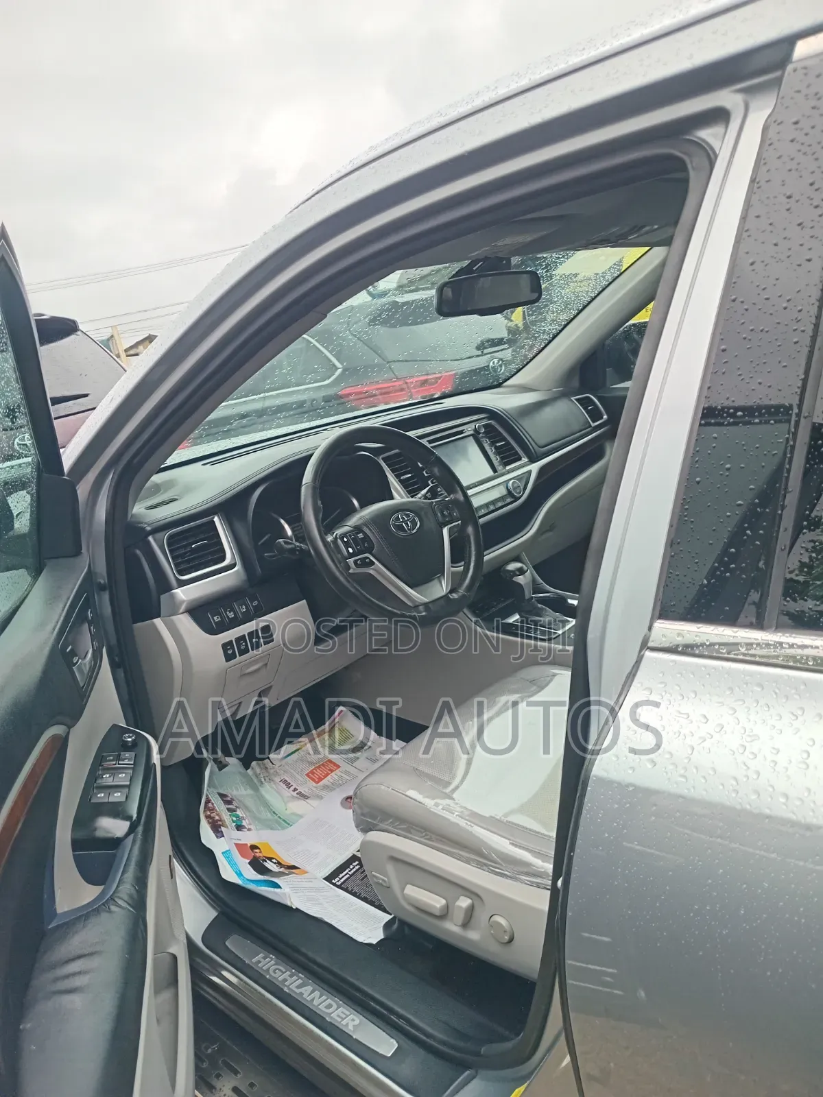 Toyota Highlander Limited 4dr SUV AWD (3.5L 6cyl 6A) 2015 Silver