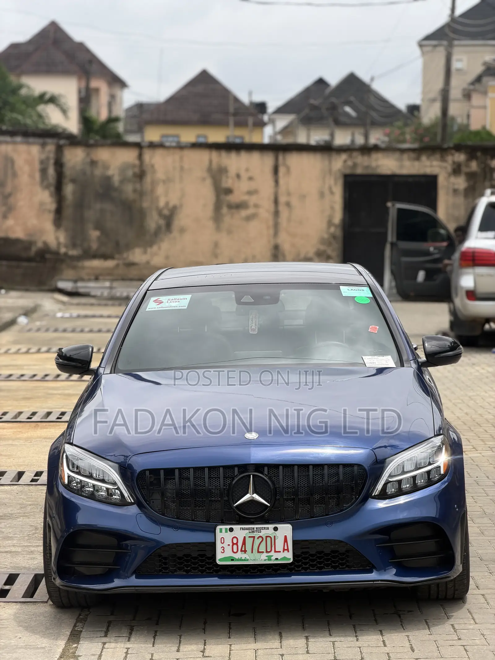 Mercedes-Benz C-Class C 43 AMG 4MATIC (W205) 2017 Blue