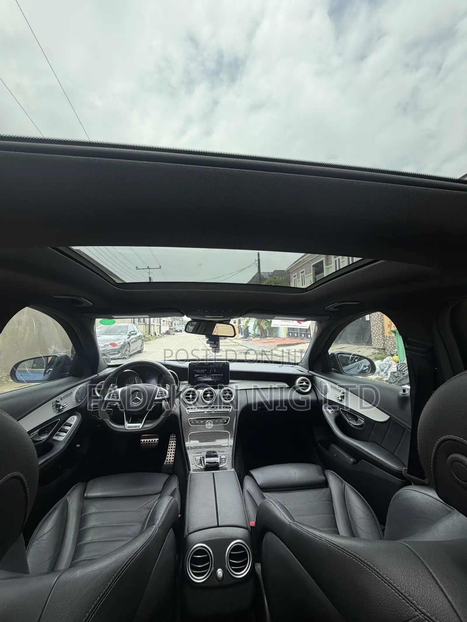 Mercedes-Benz C-Class C 43 AMG 4MATIC (W205) 2017 Blue