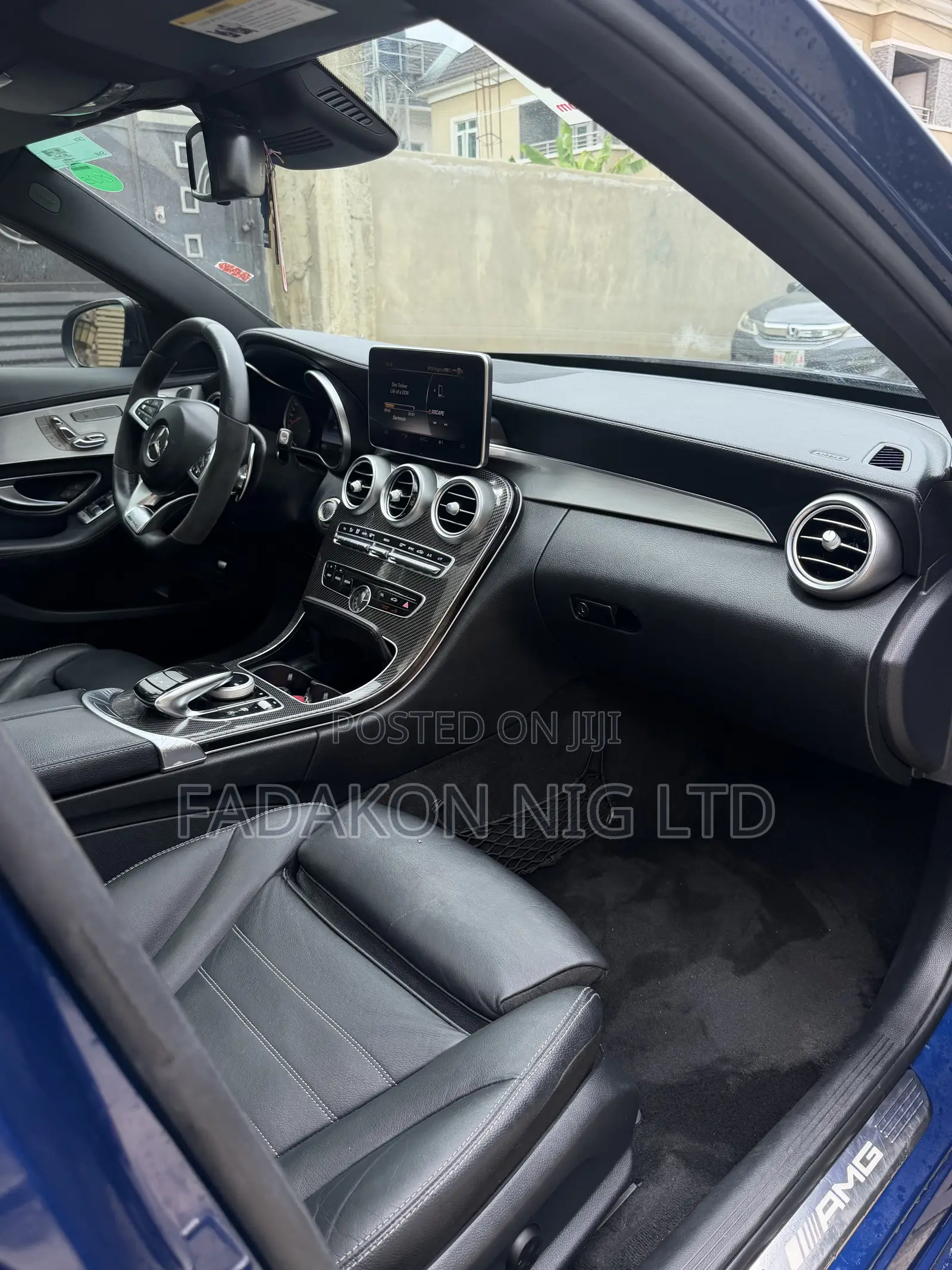 Mercedes-Benz C-Class C 43 AMG 4MATIC (W205) 2017 Blue