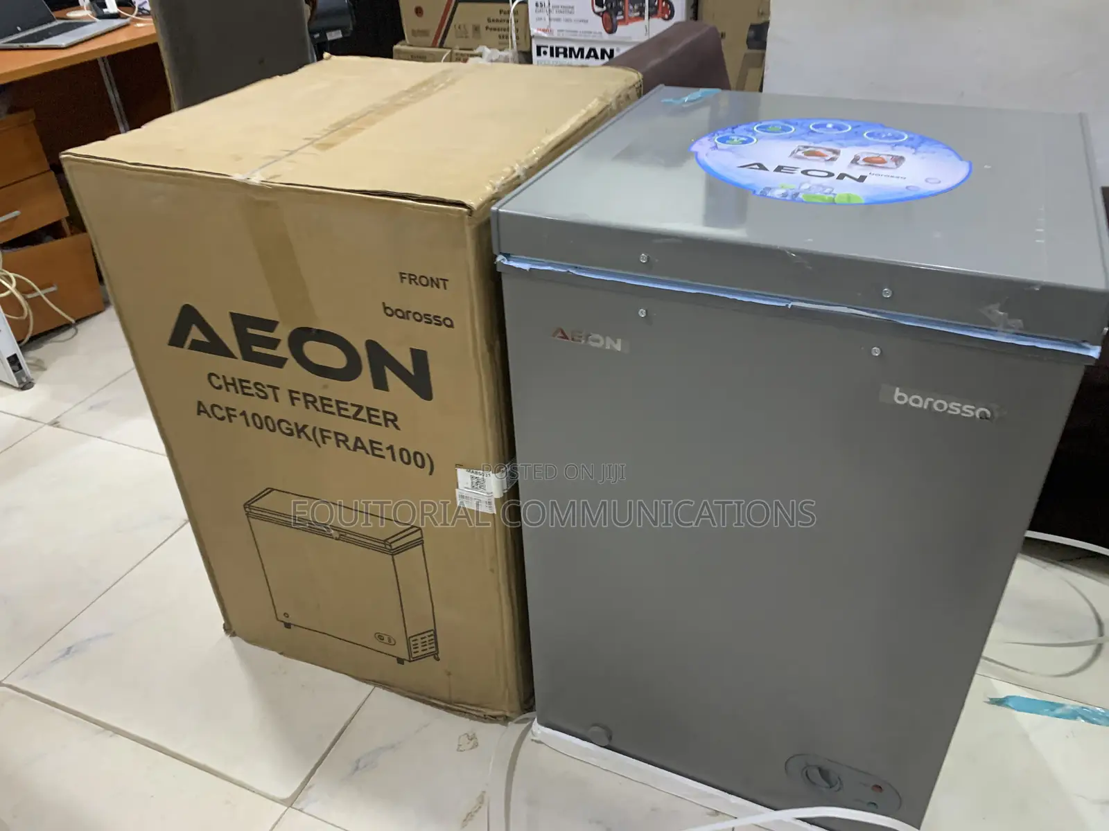 AEON 100L Chest Freezer ACF100GK Grey