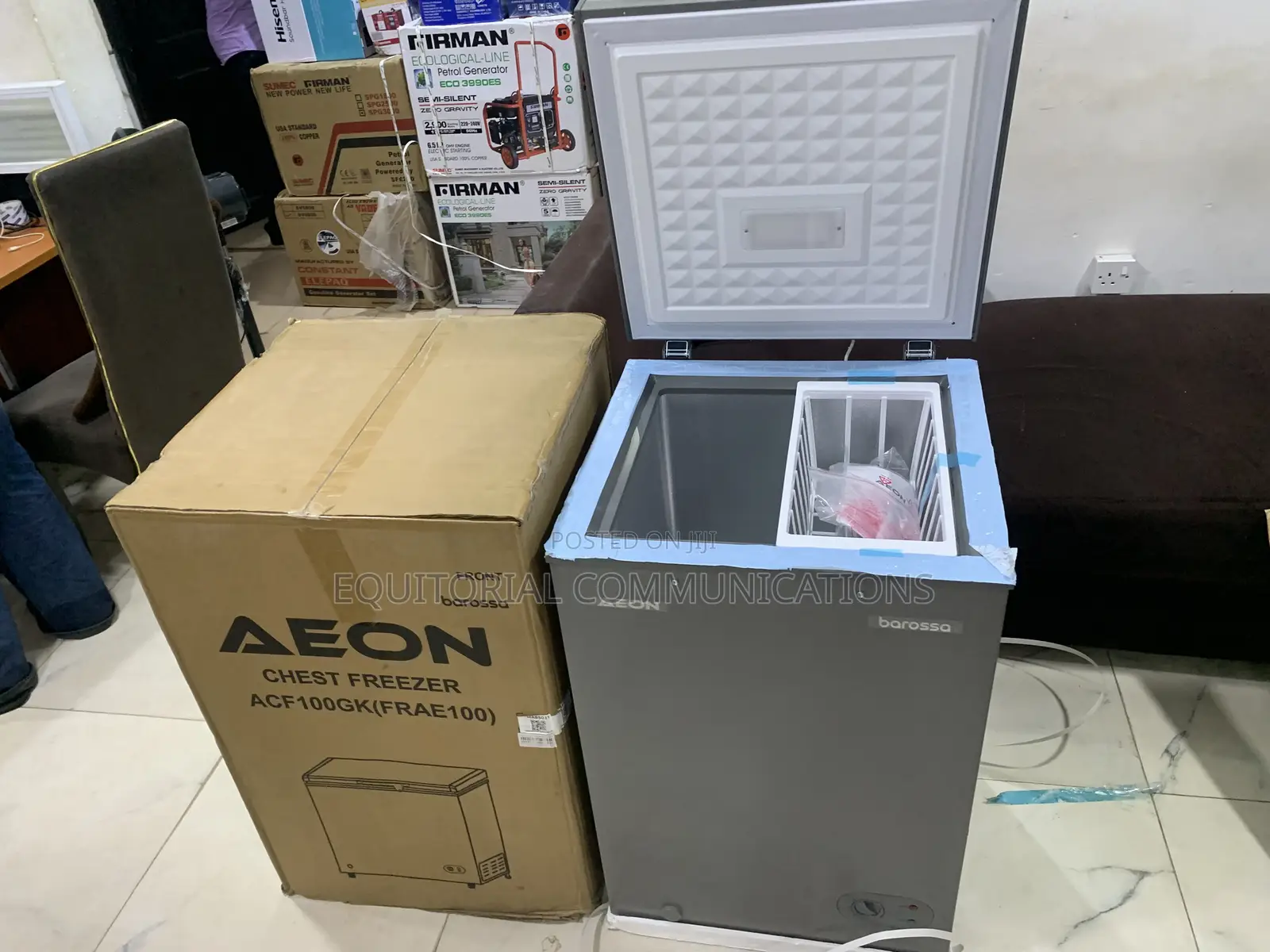 AEON 100L Chest Freezer ACF100GK Grey